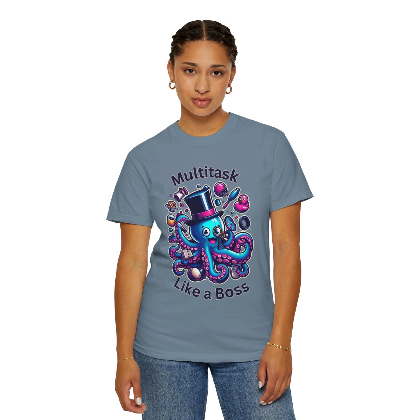 Boss Mode: Octopus Multitasker T-Shirt