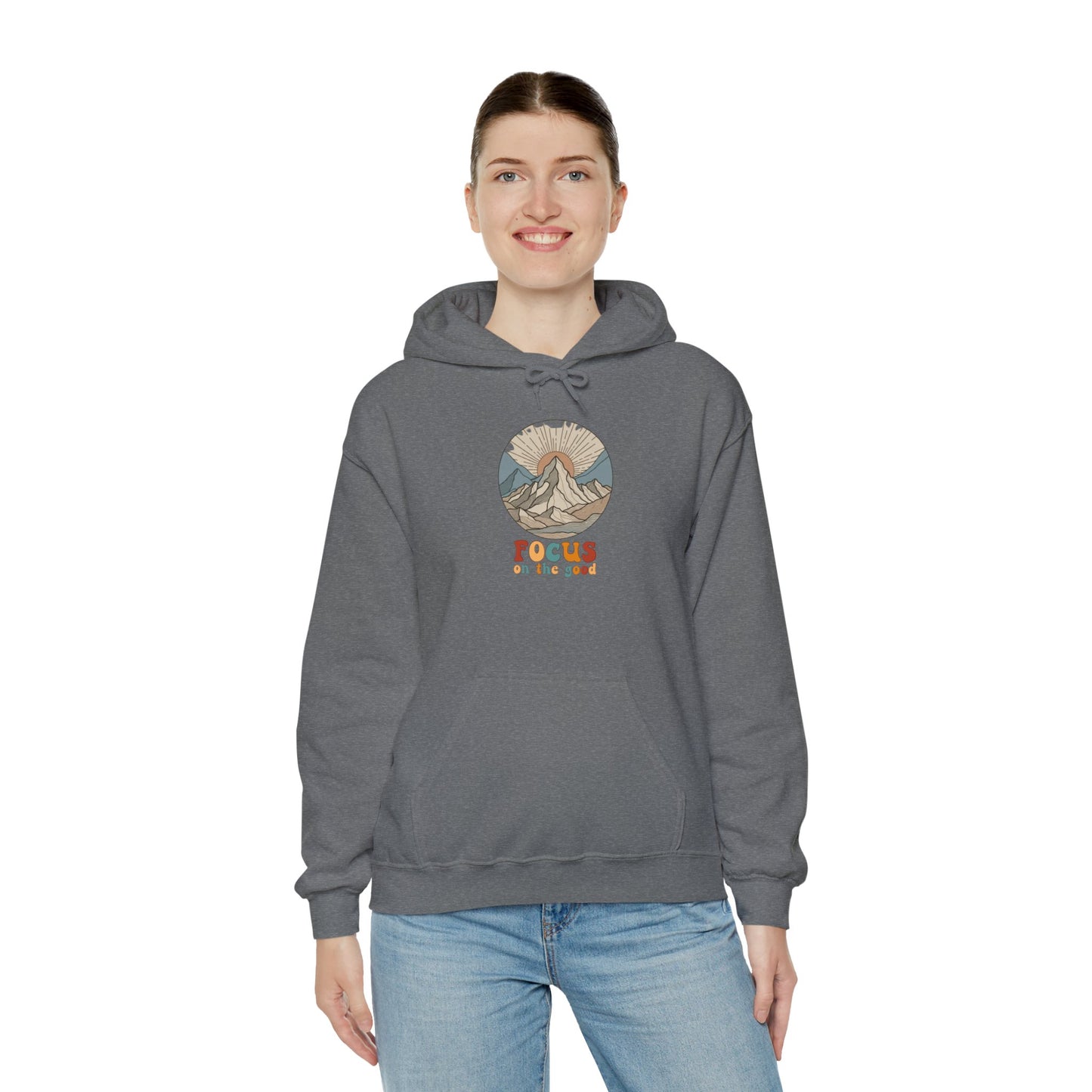 Positive Peaks: Focus on the Good Hoodie