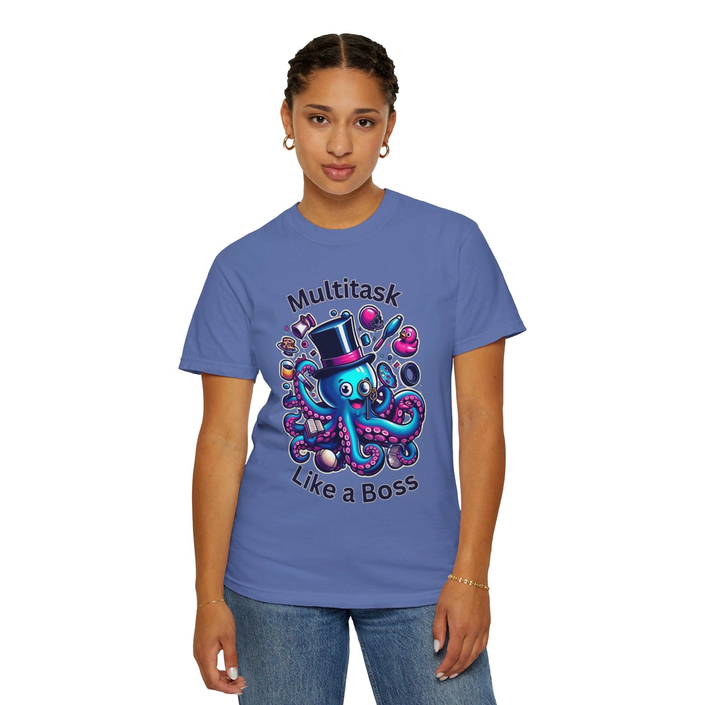 Boss Mode: Octopus Multitasker T-Shirt