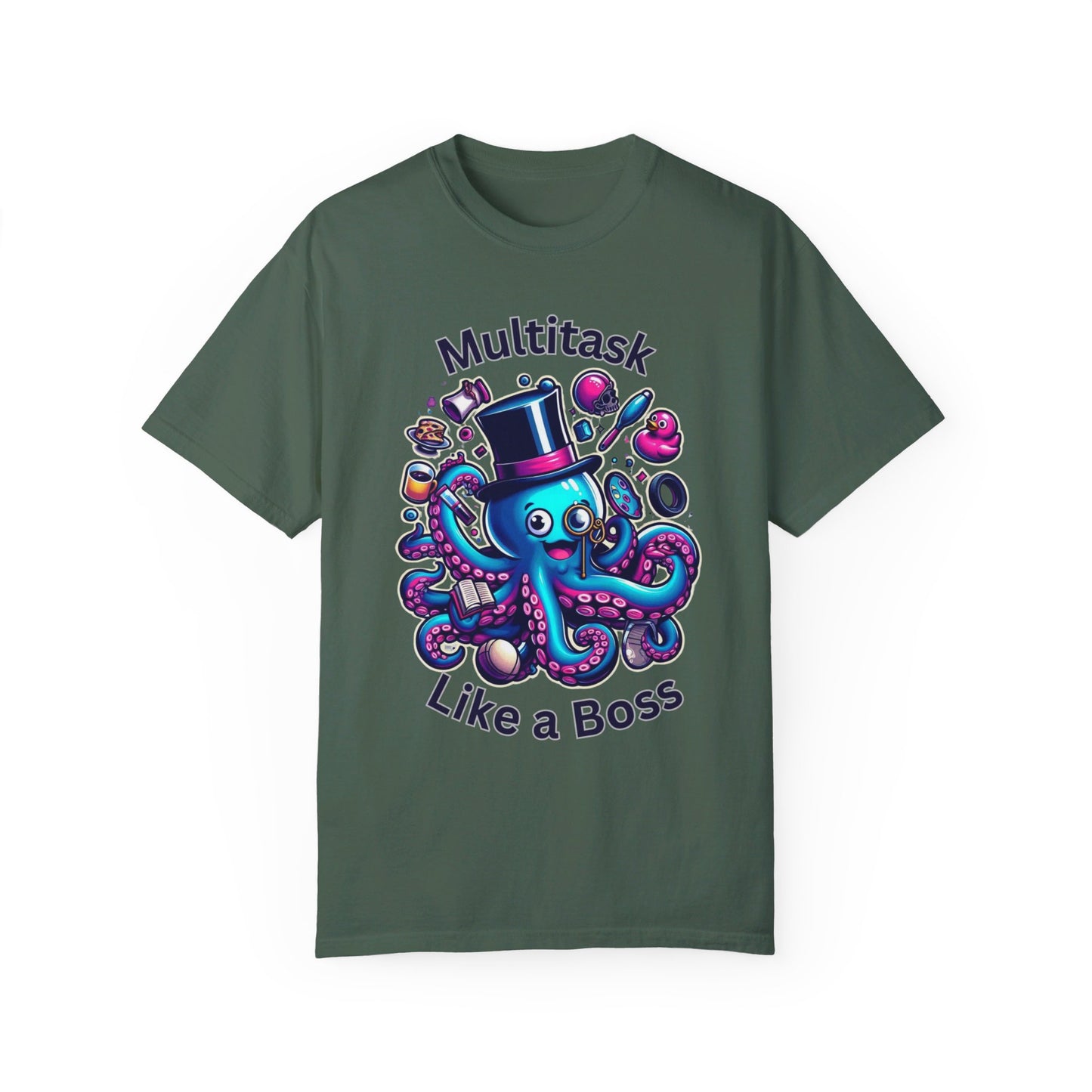 Boss Mode: Octopus Multitasker T-Shirt