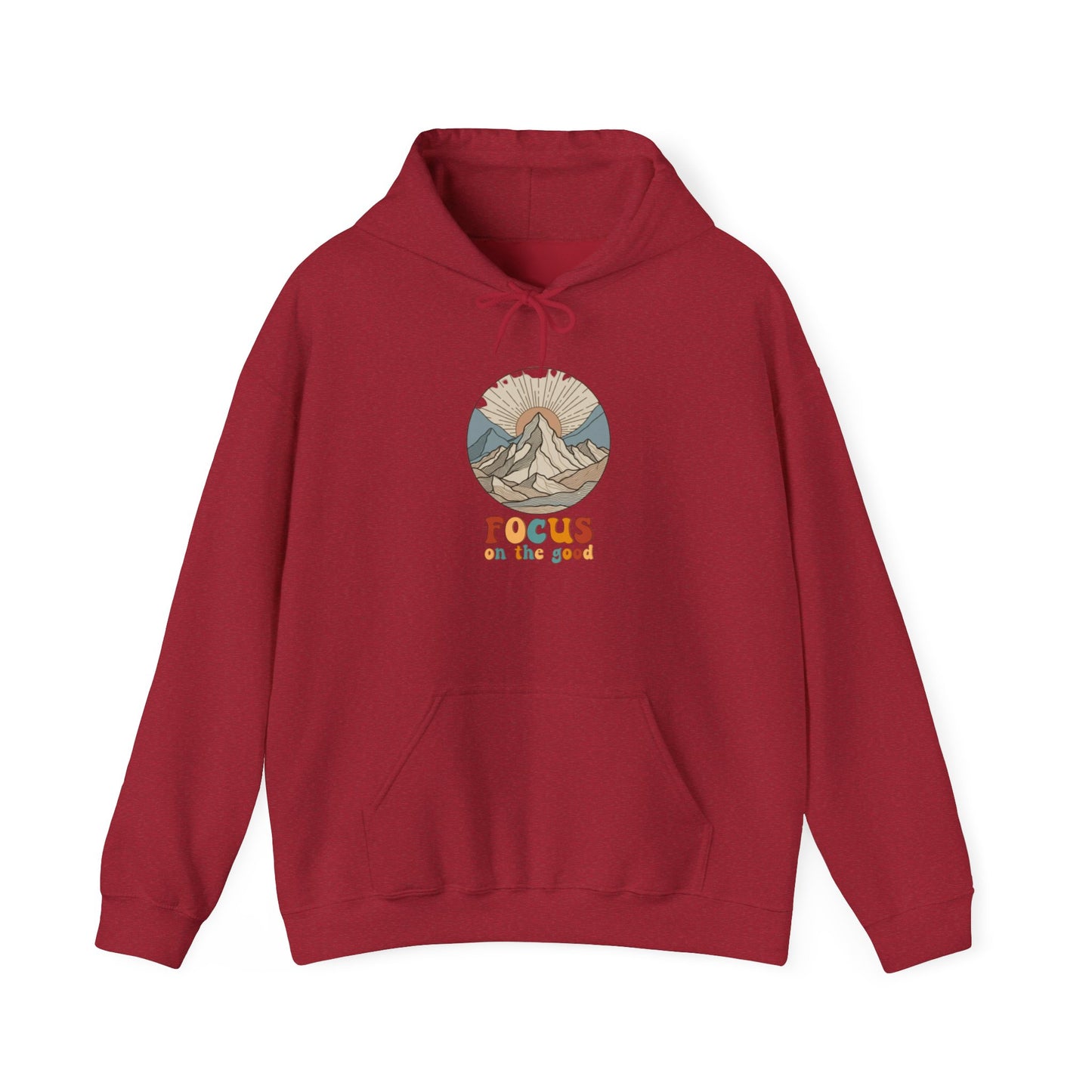 Positive Peaks: Focus on the Good Hoodie