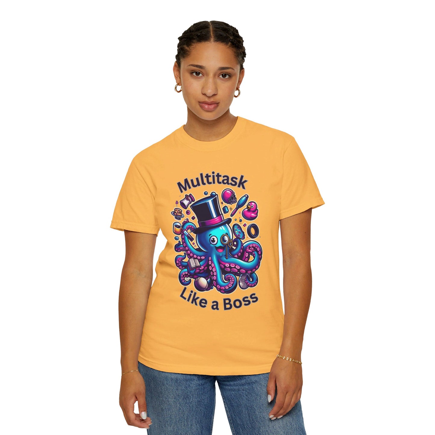 Boss Mode: Octopus Multitasker T-Shirt