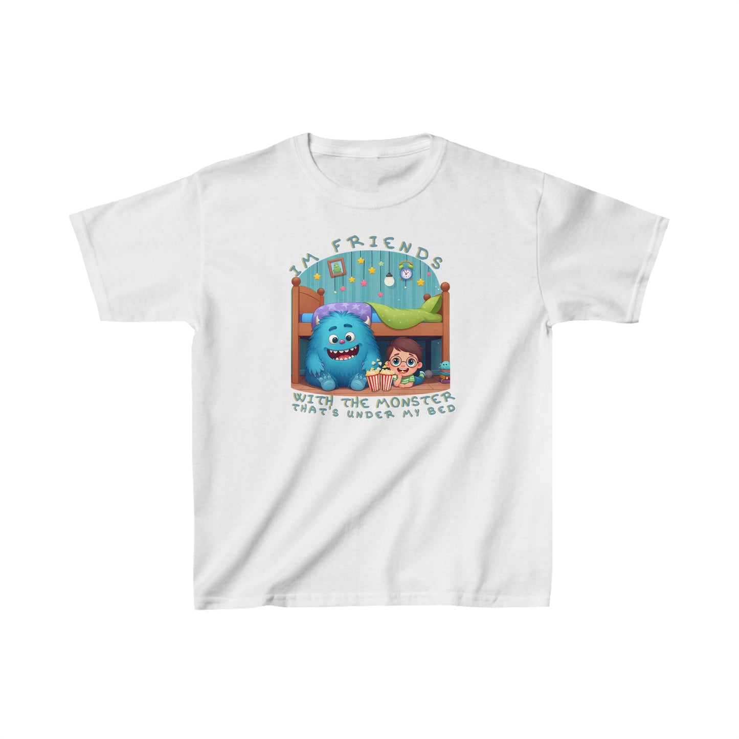 Bedtime Buddy: Monster Friends Kids T-Shirt