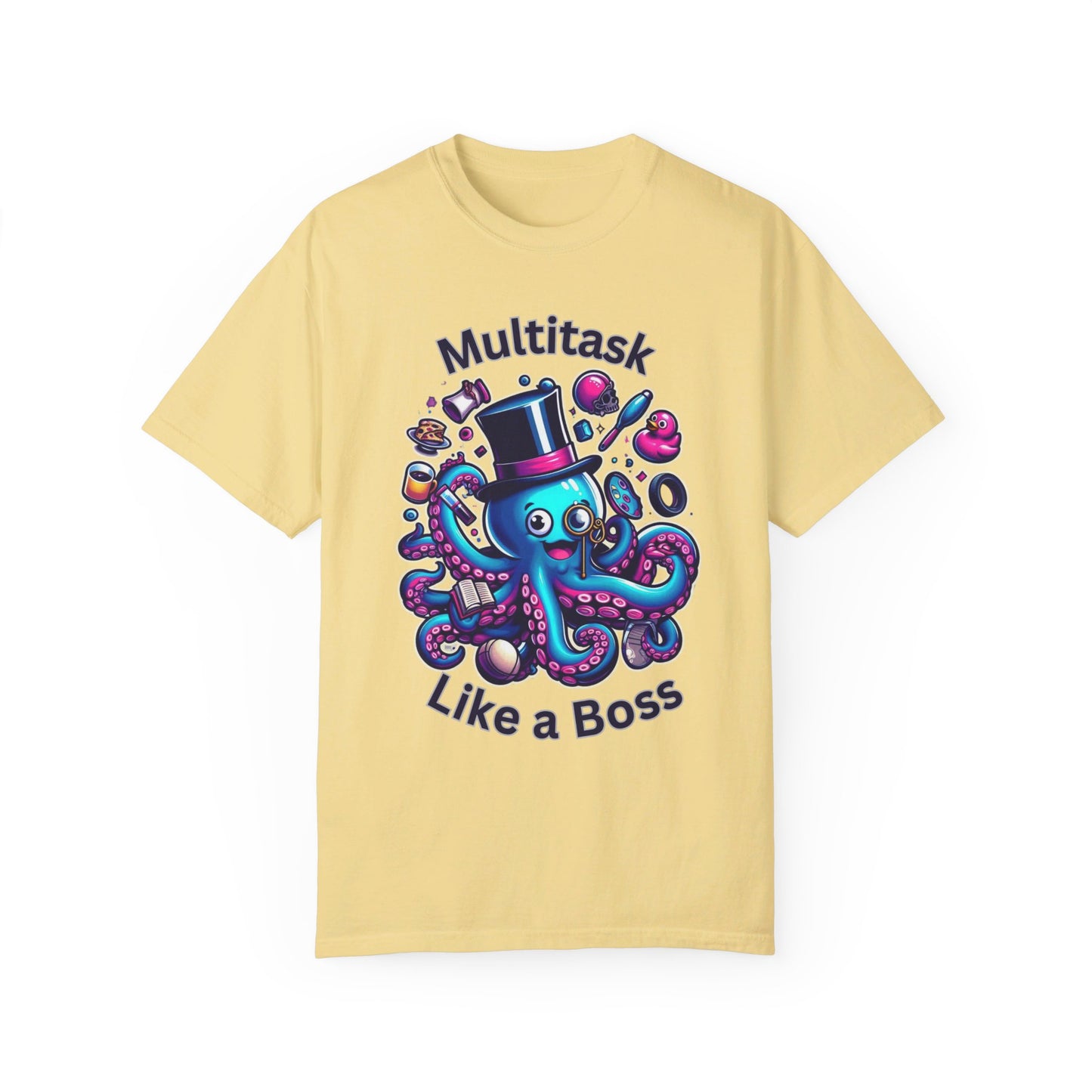 Boss Mode: Octopus Multitasker T-Shirt