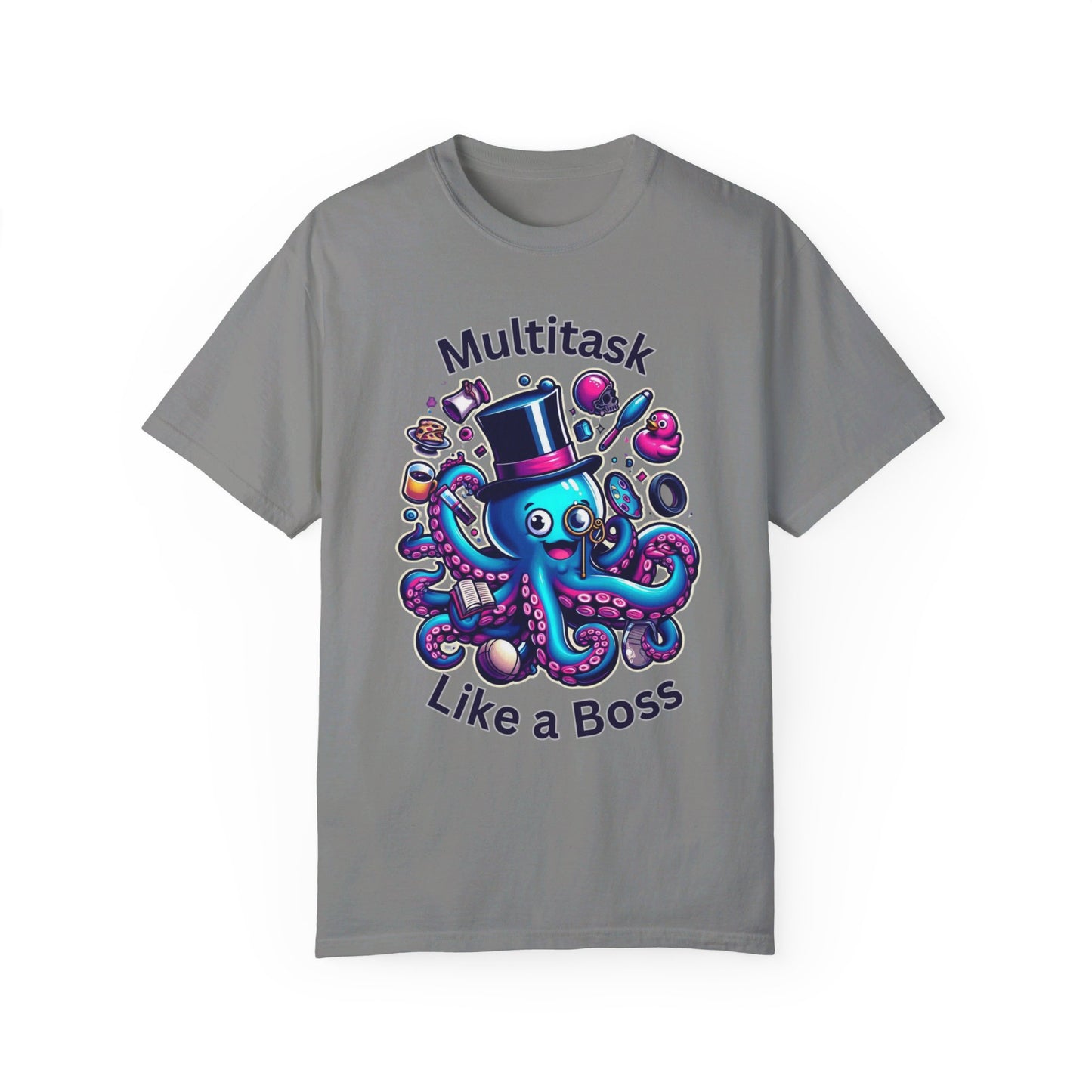 Boss Mode: Octopus Multitasker T-Shirt