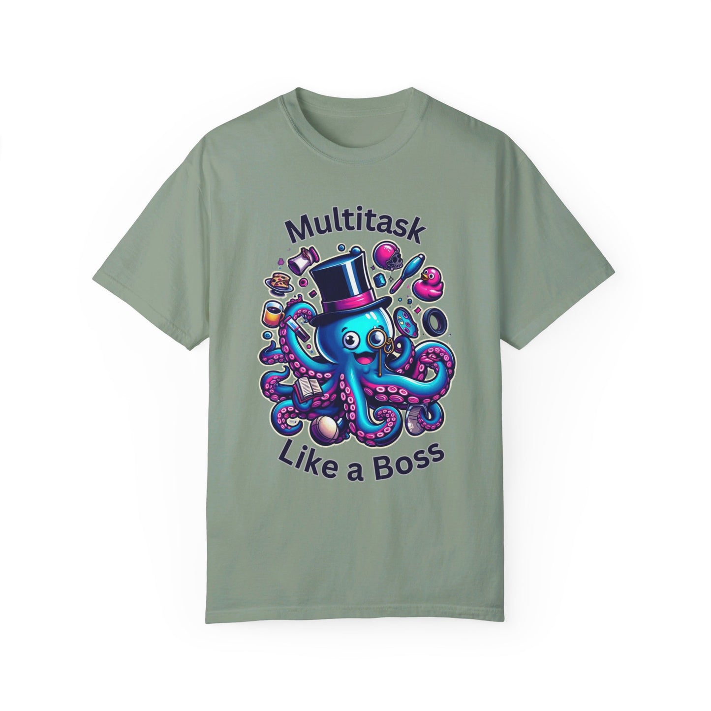 Boss Mode: Octopus Multitasker T-Shirt