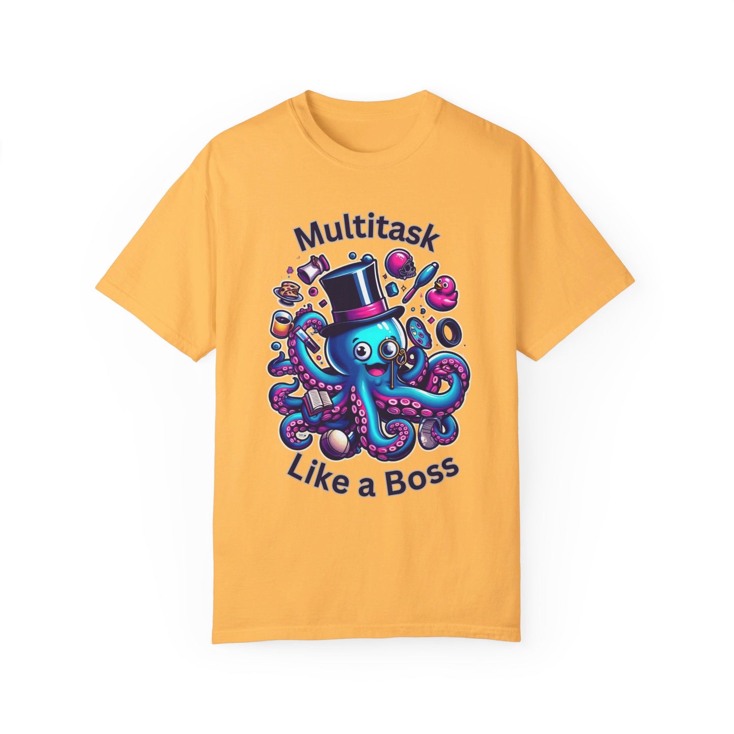 Boss Mode: Octopus Multitasker T-Shirt