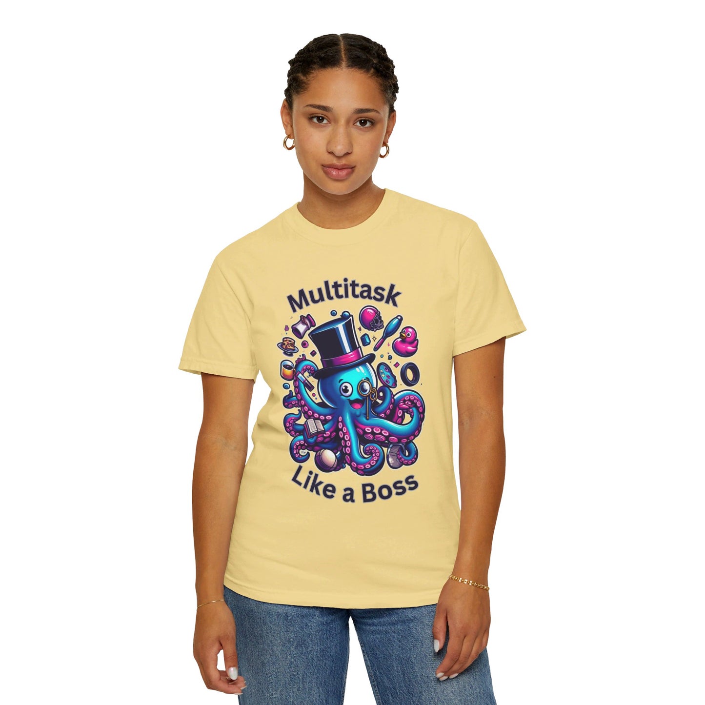 Boss Mode: Octopus Multitasker T-Shirt