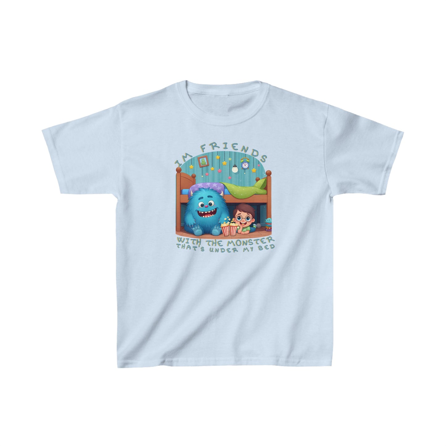 Bedtime Buddy: Monster Friends Kids T-Shirt