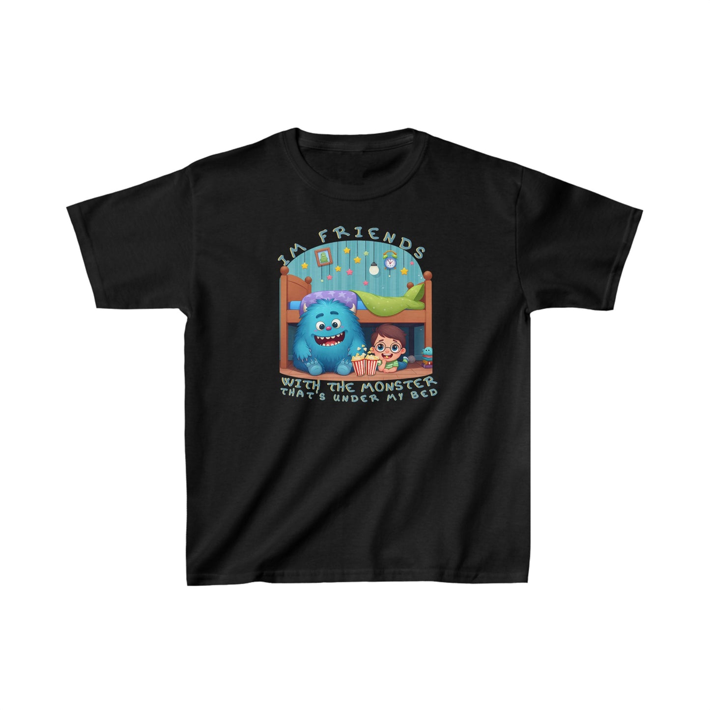 Bedtime Buddy: Monster Friends Kids T-Shirt