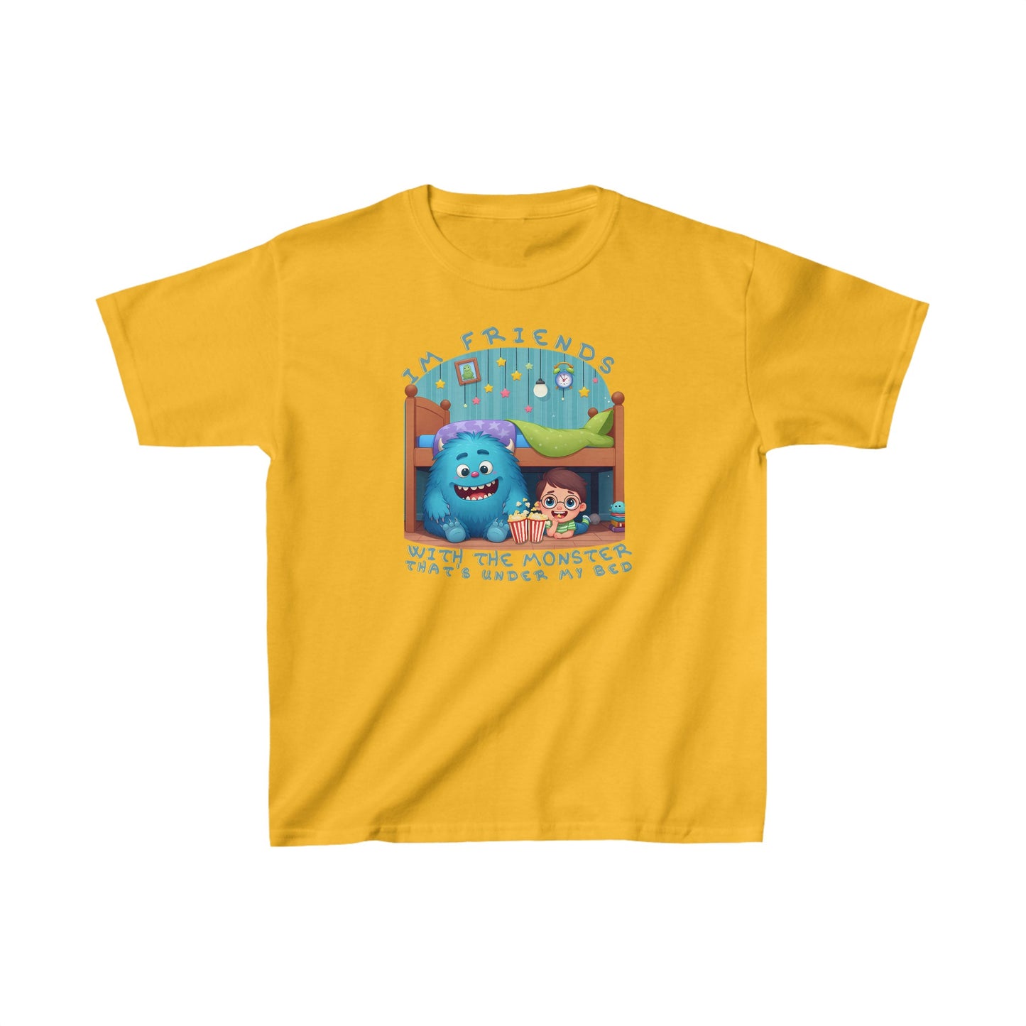 Bedtime Buddy: Monster Friends Kids T-Shirt