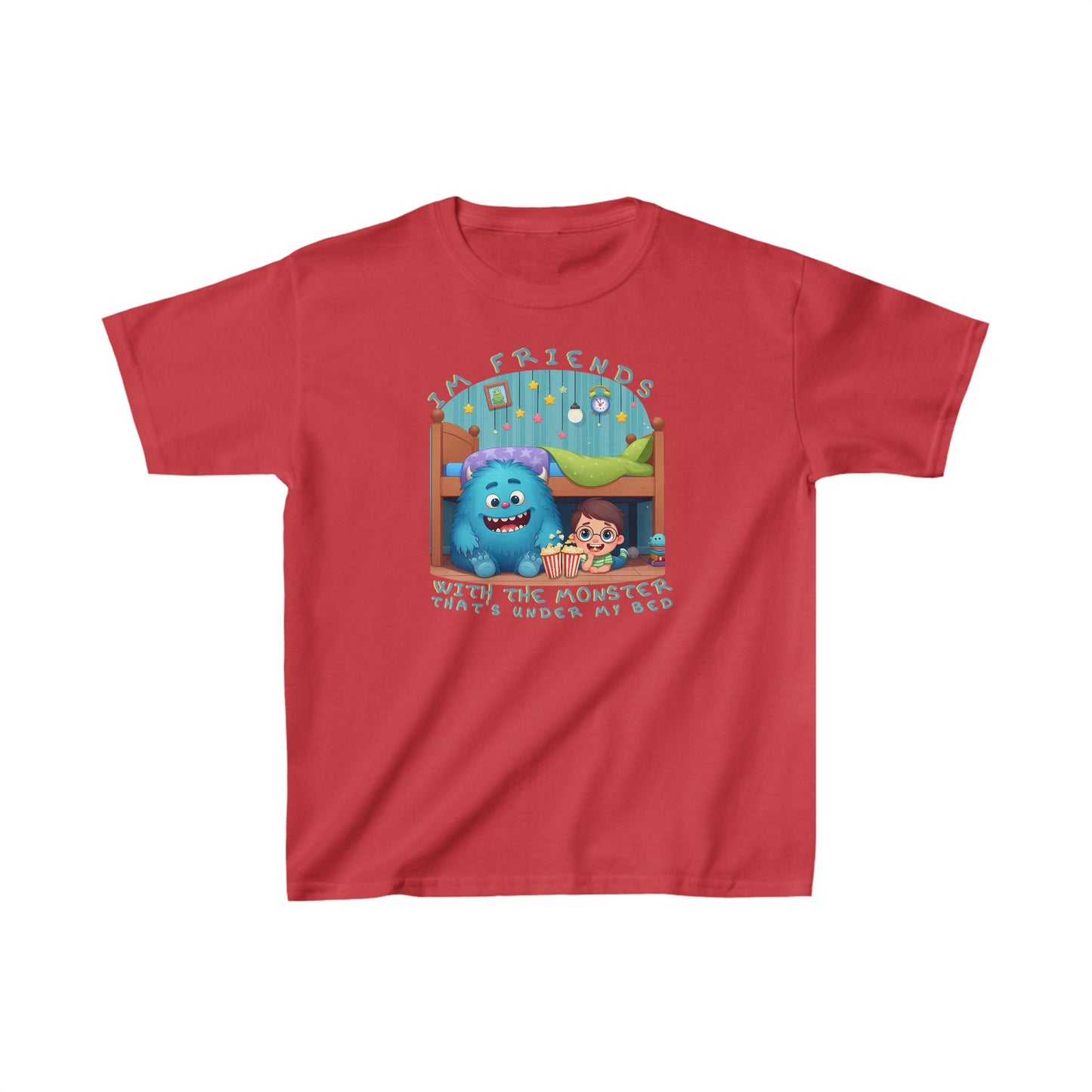 Bedtime Buddy: Monster Friends Kids T-Shirt