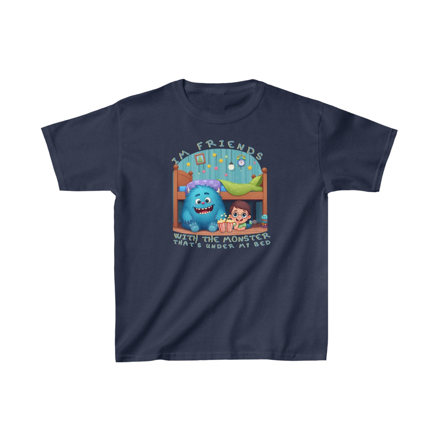 Bedtime Buddy: Monster Friends Kids T-Shirt