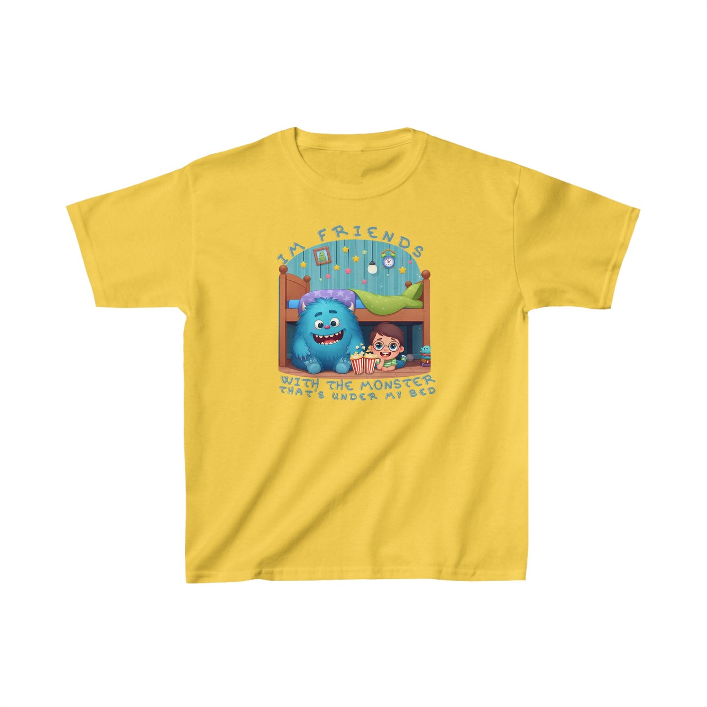 Bedtime Buddy: Monster Friends Kids T-Shirt