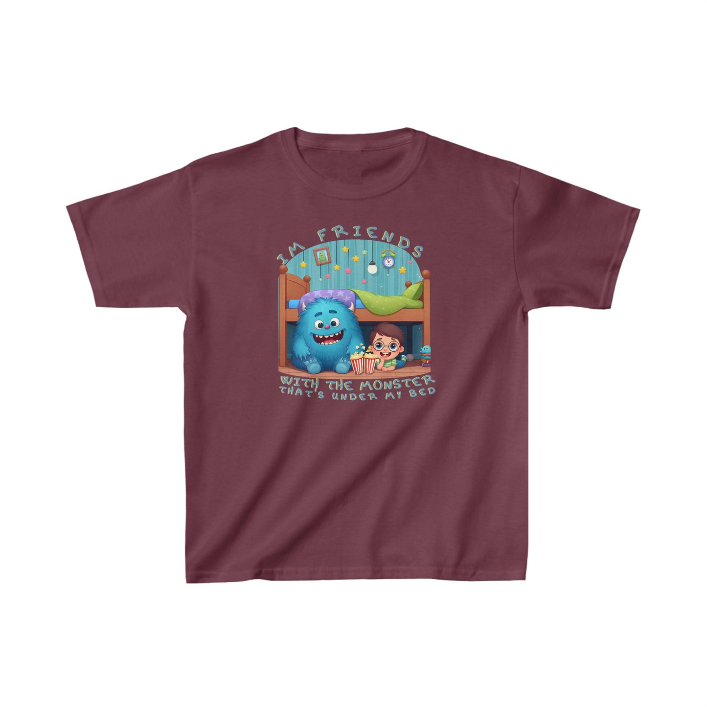 Bedtime Buddy: Monster Friends Kids T-Shirt