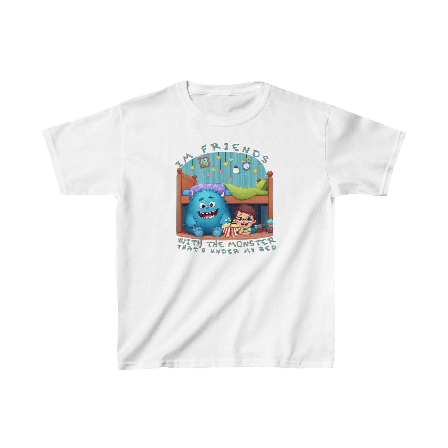 Bedtime Buddy: Monster Friends Kids T-Shirt