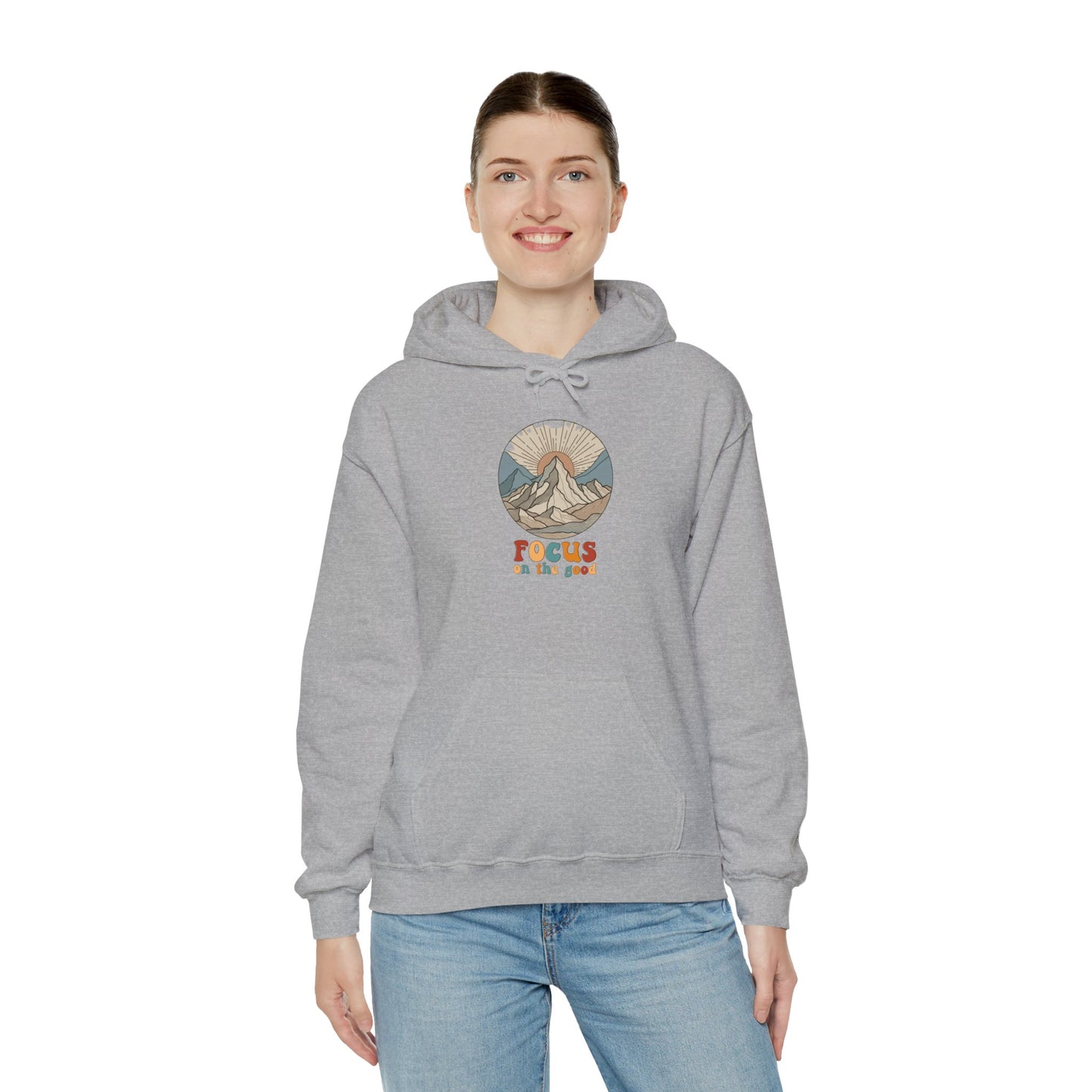 Positive Peaks: Focus on the Good Hoodie