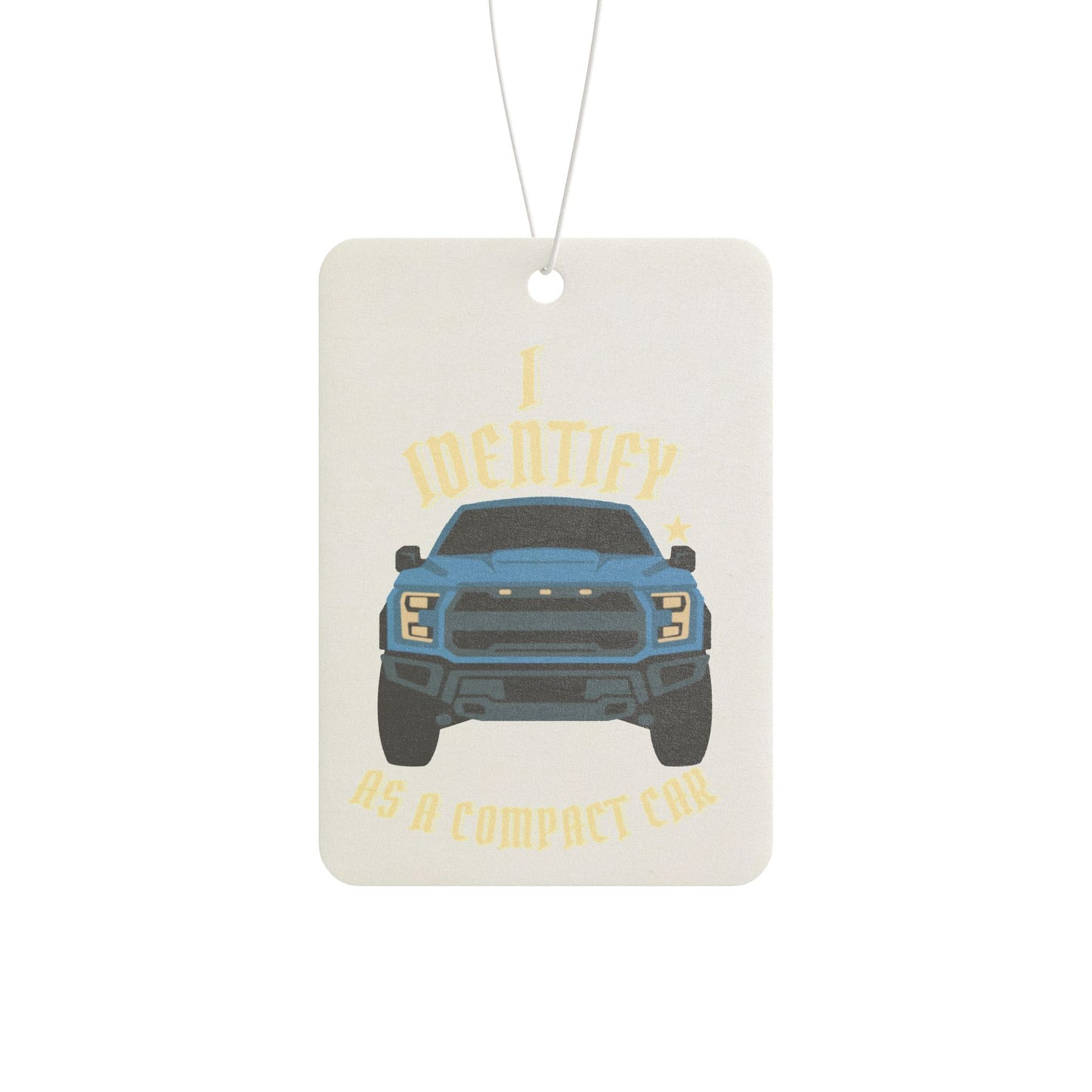 Compact Pretender: Funny Truck Air Freshener