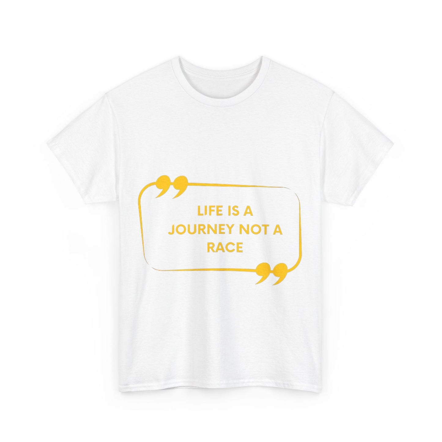 Life is a journey Unisex Heavy Cotton Tee