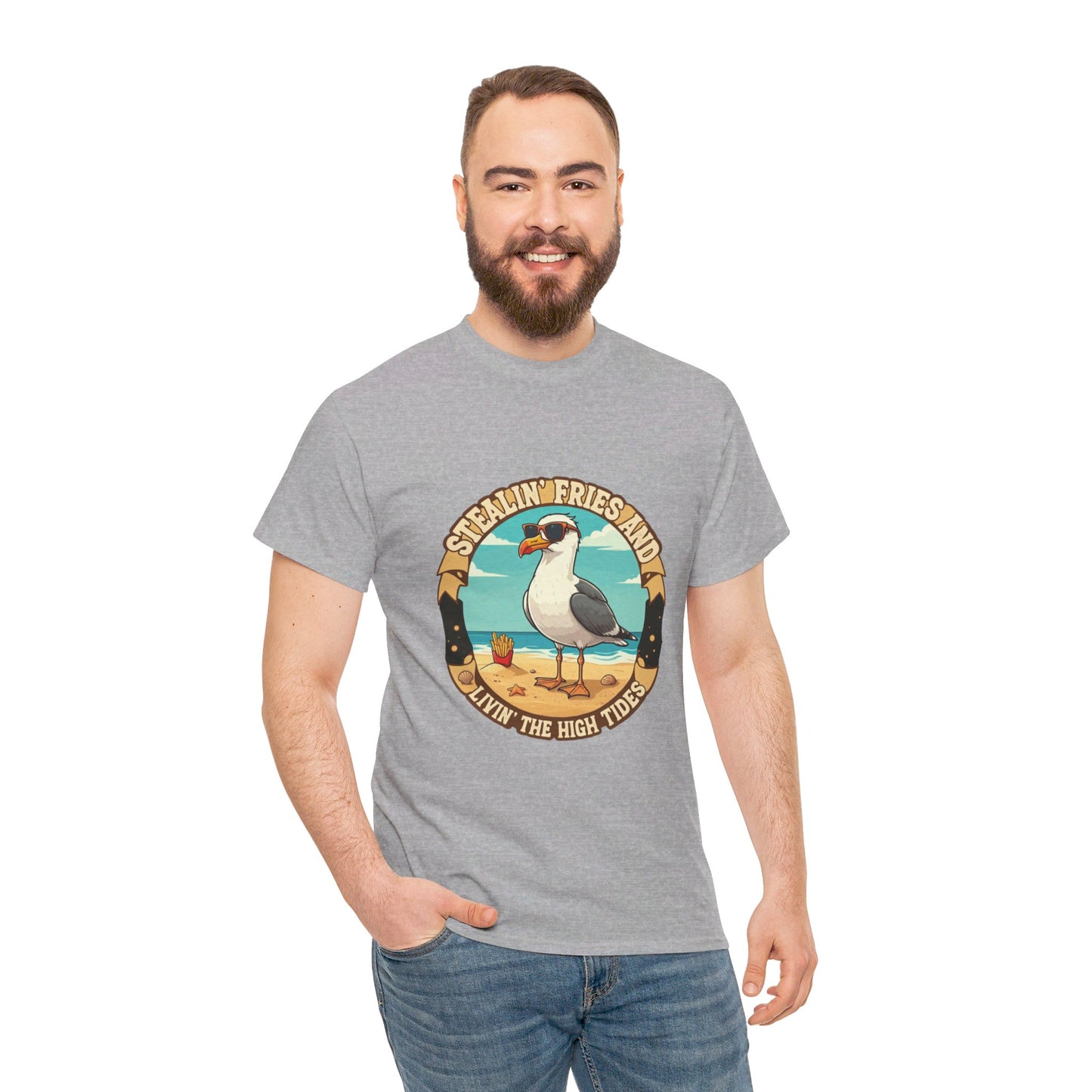 Beach Bandit: Fries and Tides Tee