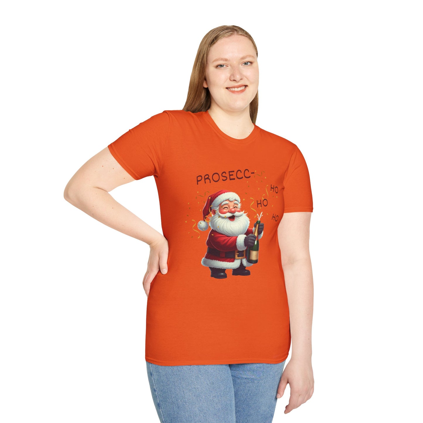 Prosecco-ho-ho-ho: Santa’s Bubbly Celebration T-Shirt