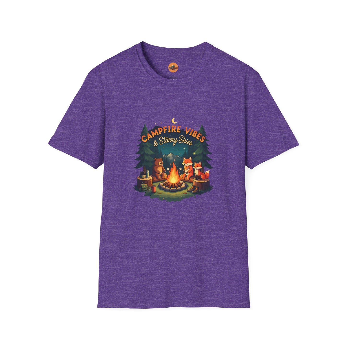 Fireside Fun: Campfire & Starry Skies Tee