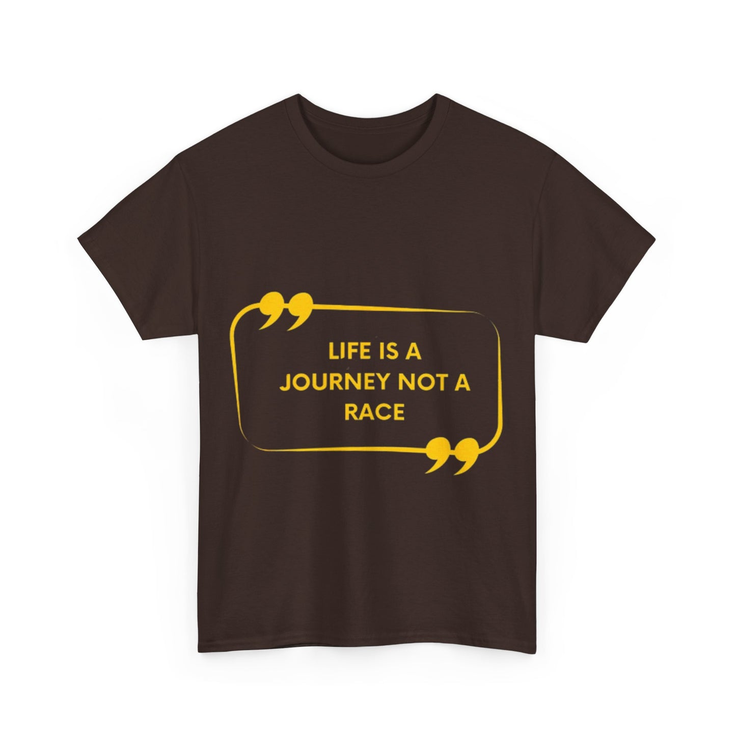 Life is a journey Unisex Heavy Cotton Tee