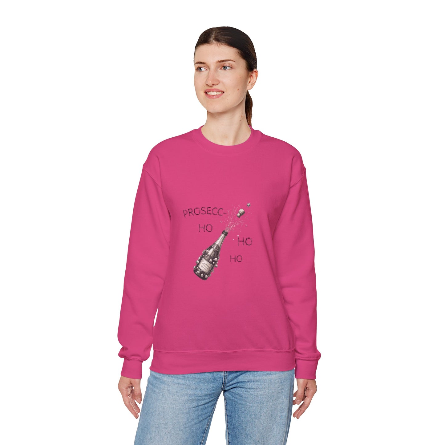 Prosecco-ho-ho-ho: Holiday Cheer Sweatshirt