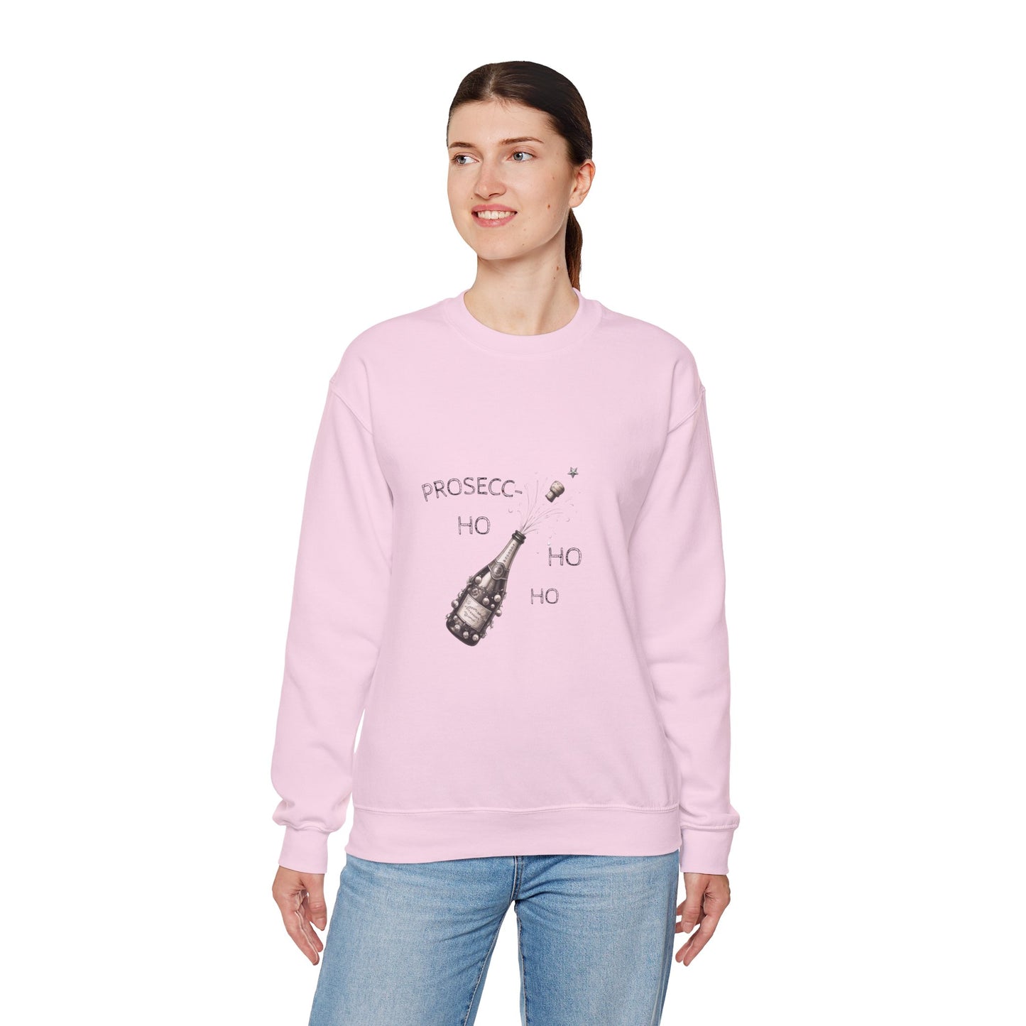 Prosecco-ho-ho-ho: Holiday Cheer Sweatshirt