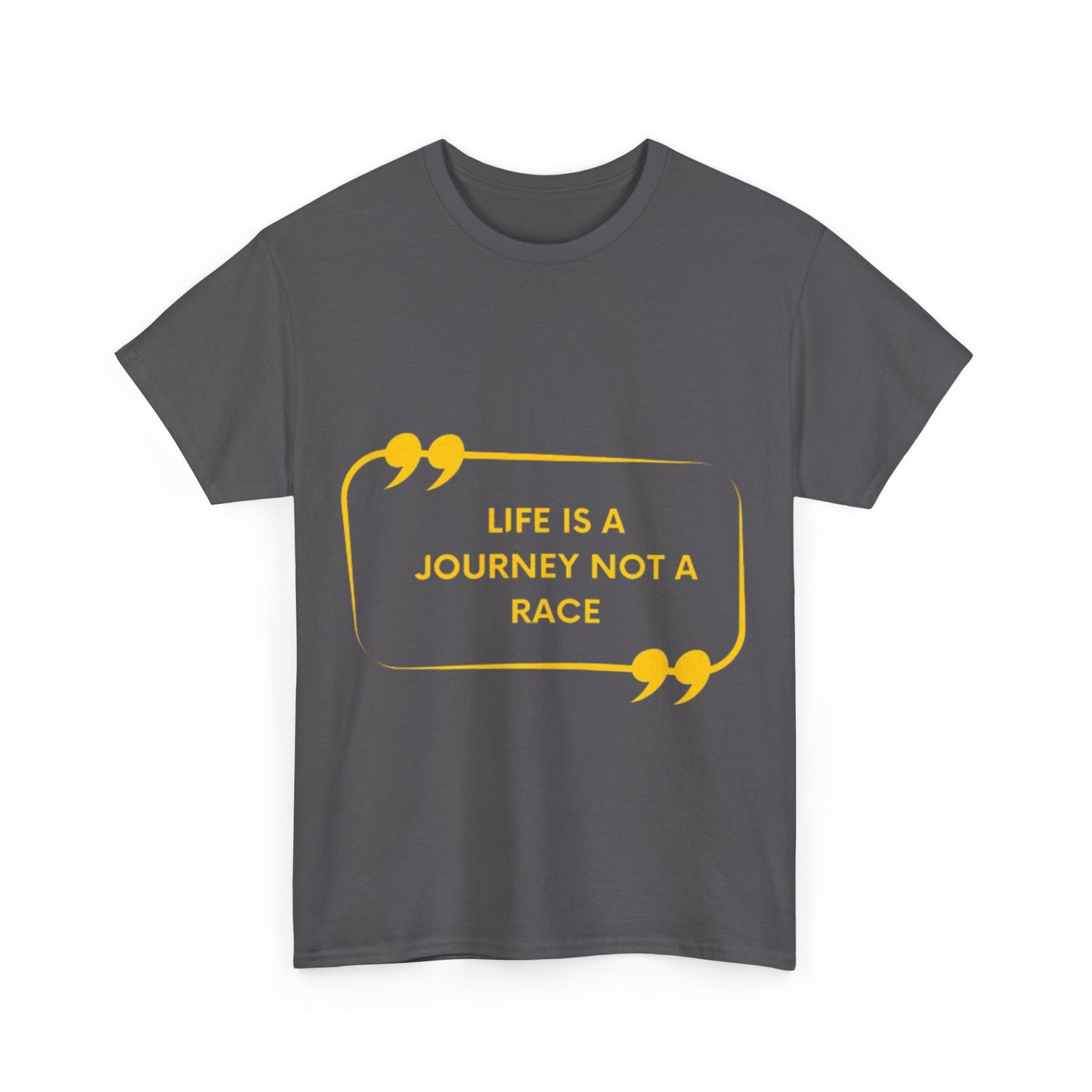 Life is a journey Unisex Heavy Cotton Tee