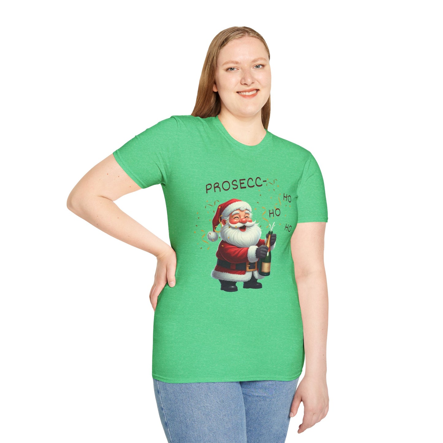 Prosecco-ho-ho-ho: Santa’s Bubbly Celebration T-Shirt