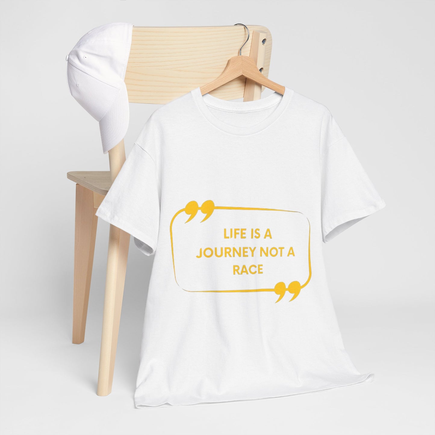 Life is a journey Unisex Heavy Cotton Tee