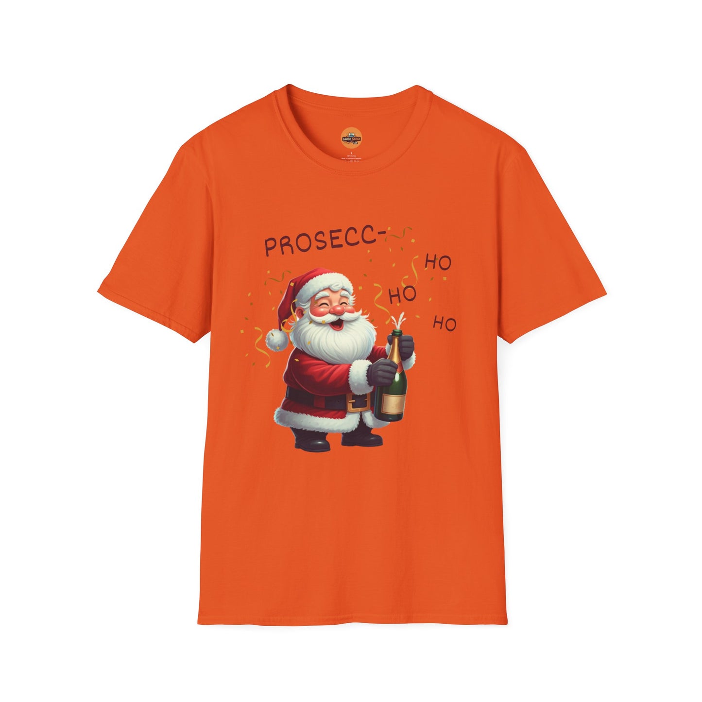 Prosecco-ho-ho-ho: Santa’s Bubbly Celebration T-Shirt