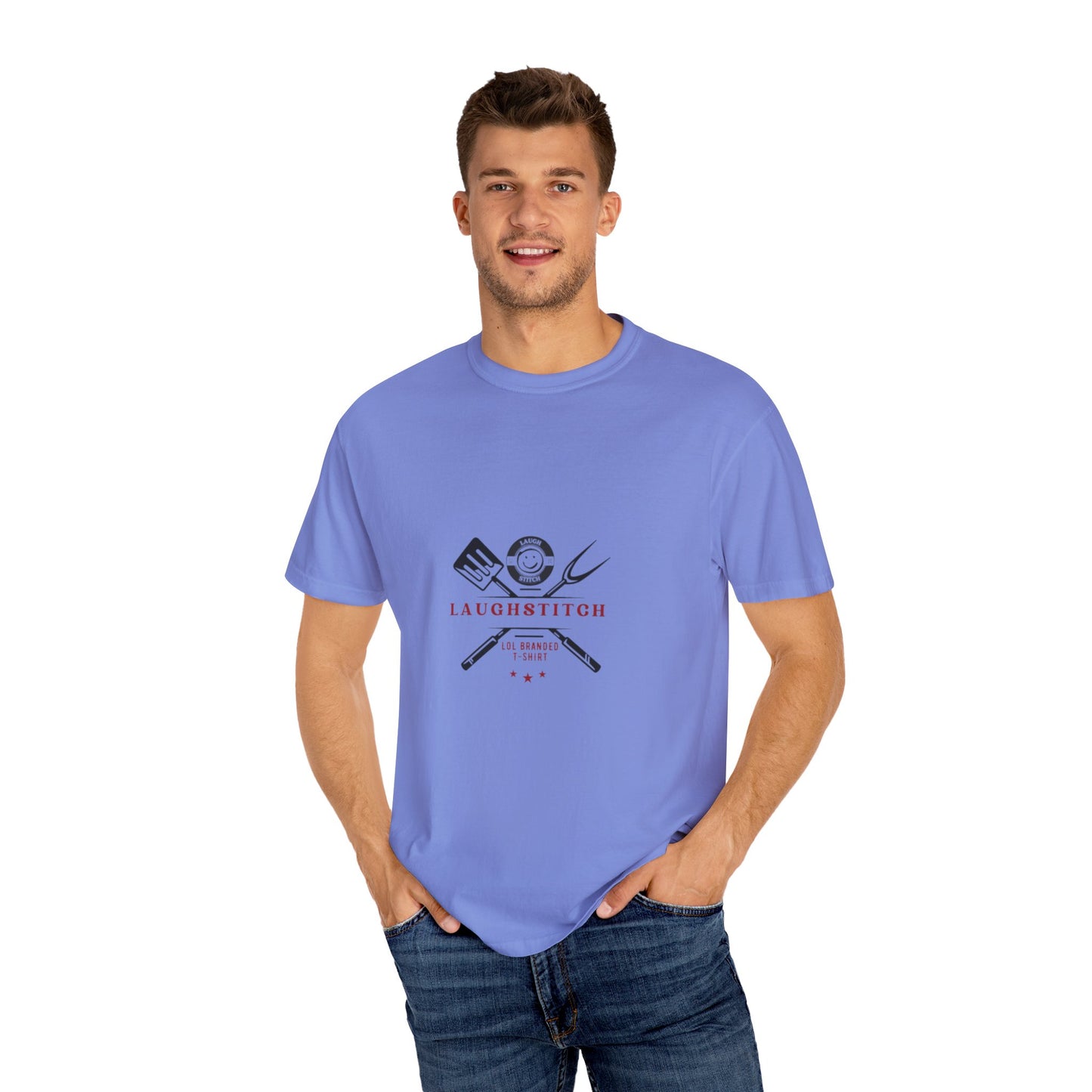 Laugh Stitch LOL Branded Unisex T-Shirt - Laugh Out Loud Fashion