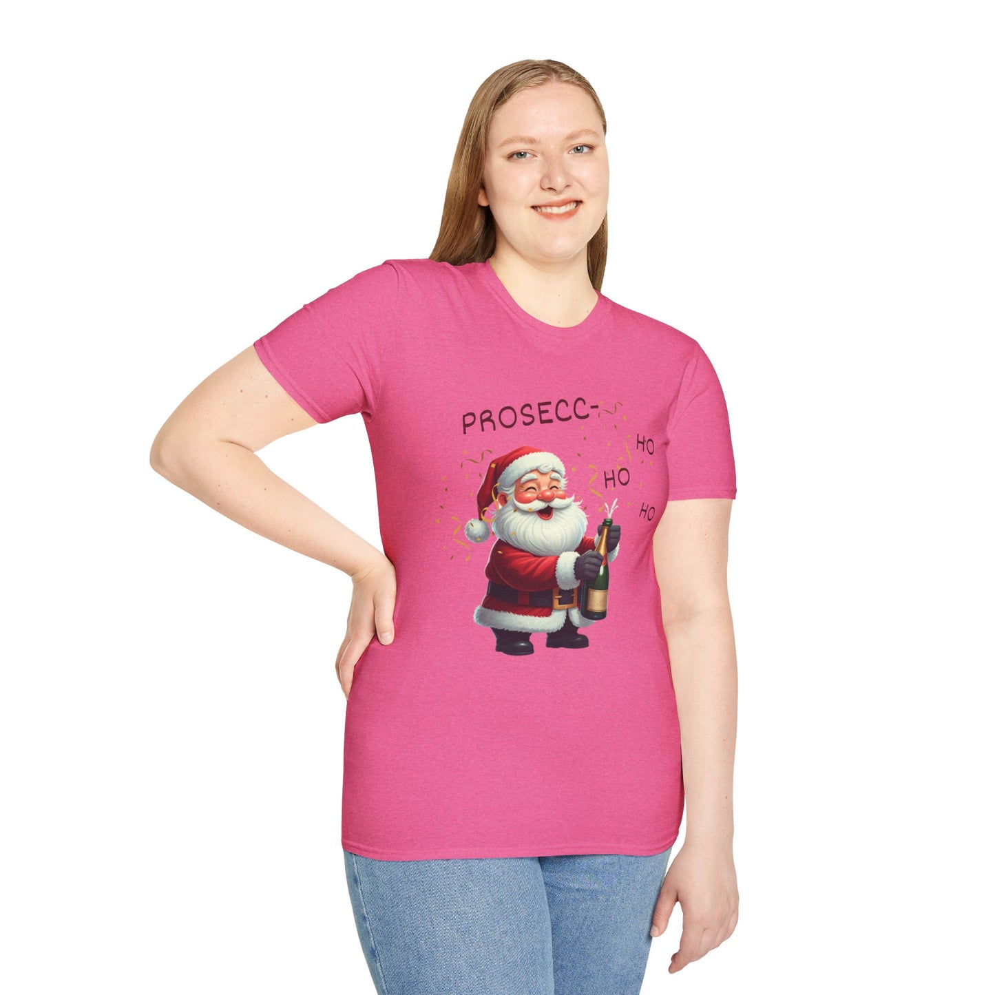 Prosecco-ho-ho-ho: Santa’s Bubbly Celebration T-Shirt