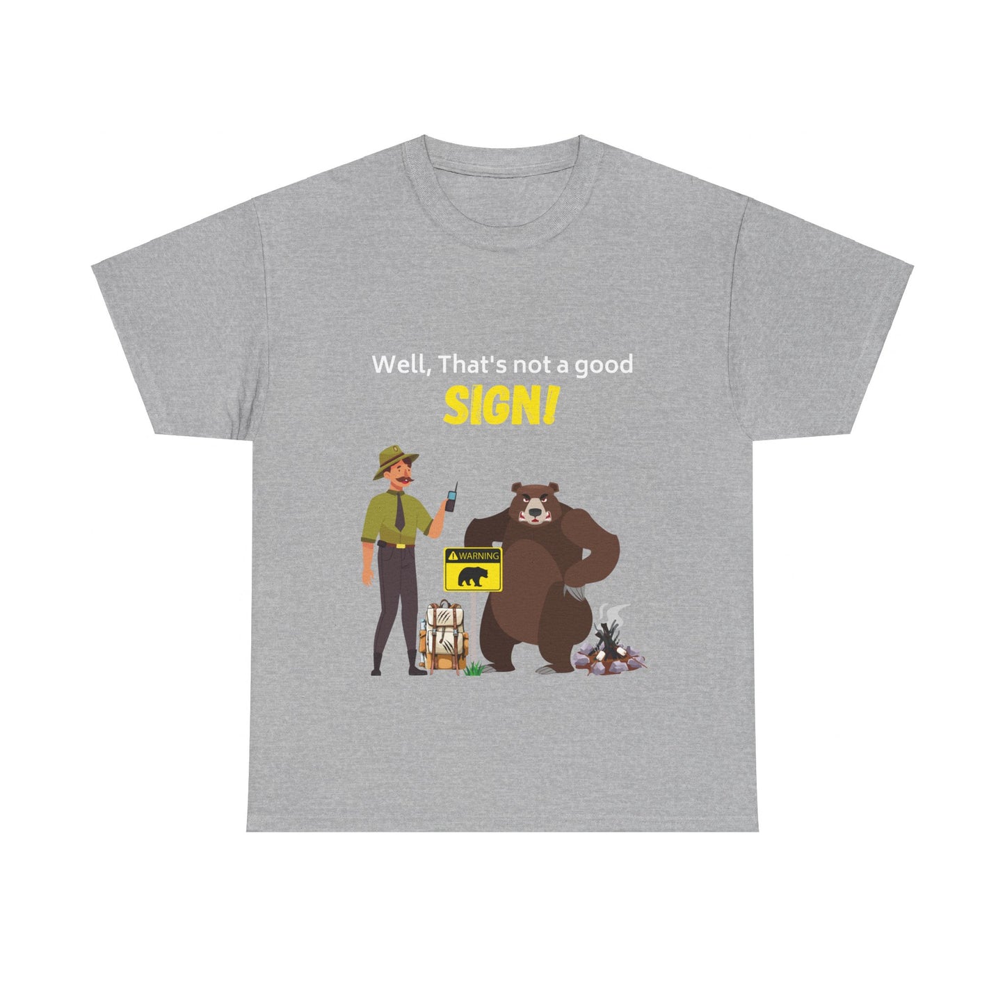 Wildlife Woe: Comical T-Shirt