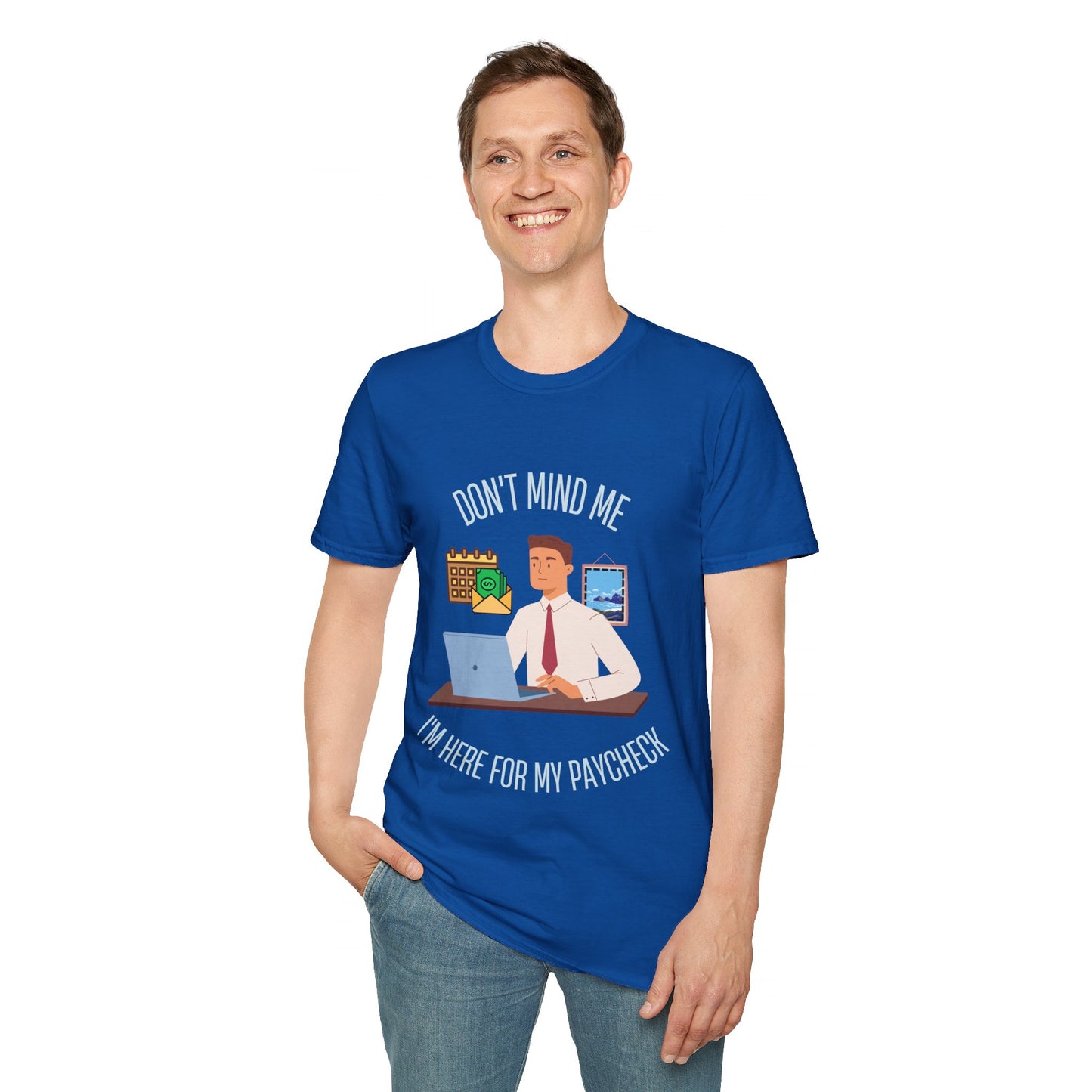 Payroll Pro: Men's Humorous Work Shirt