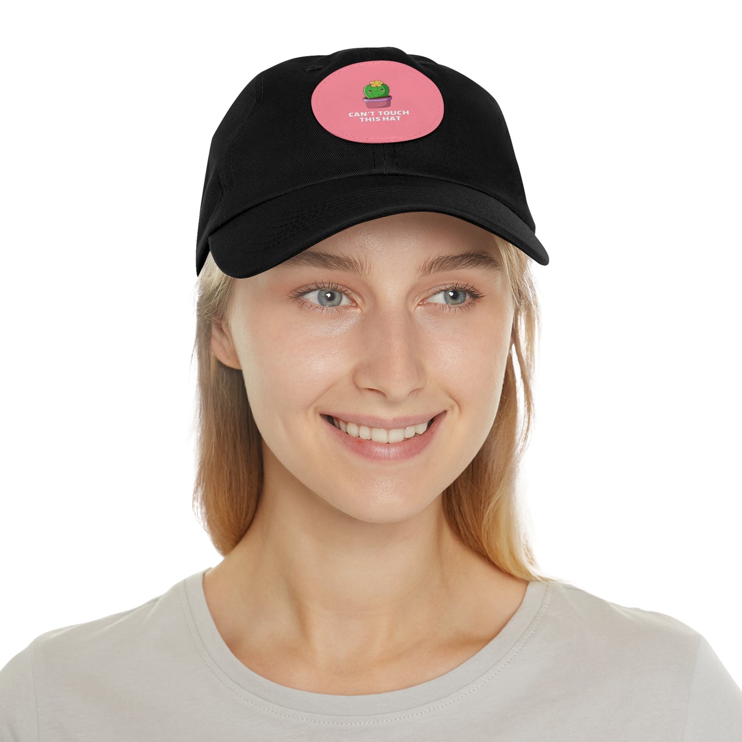 Can't Touch This Dad Hat with Leather Patch