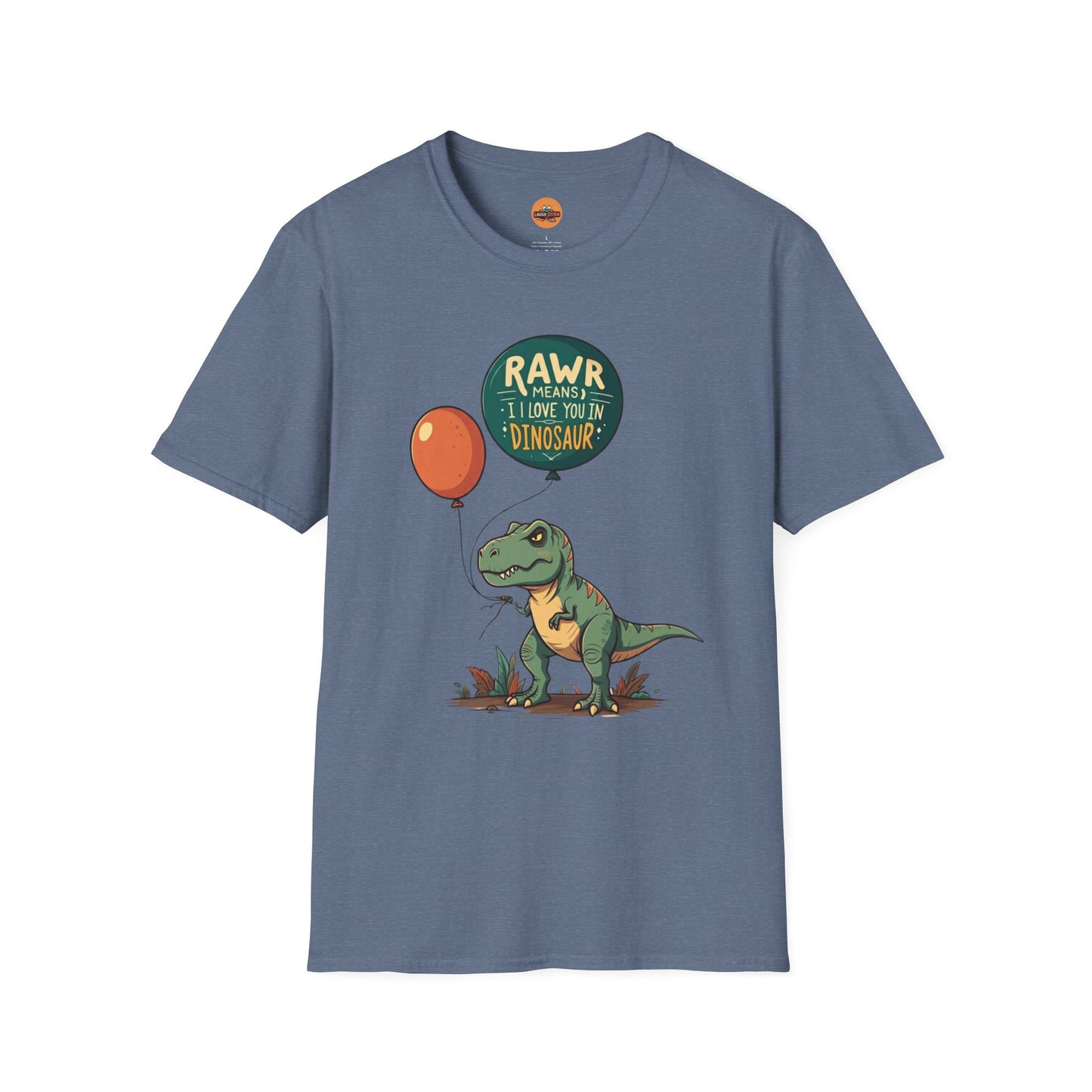 T-Rex Love: Rawr Means I Love You T-Shirt