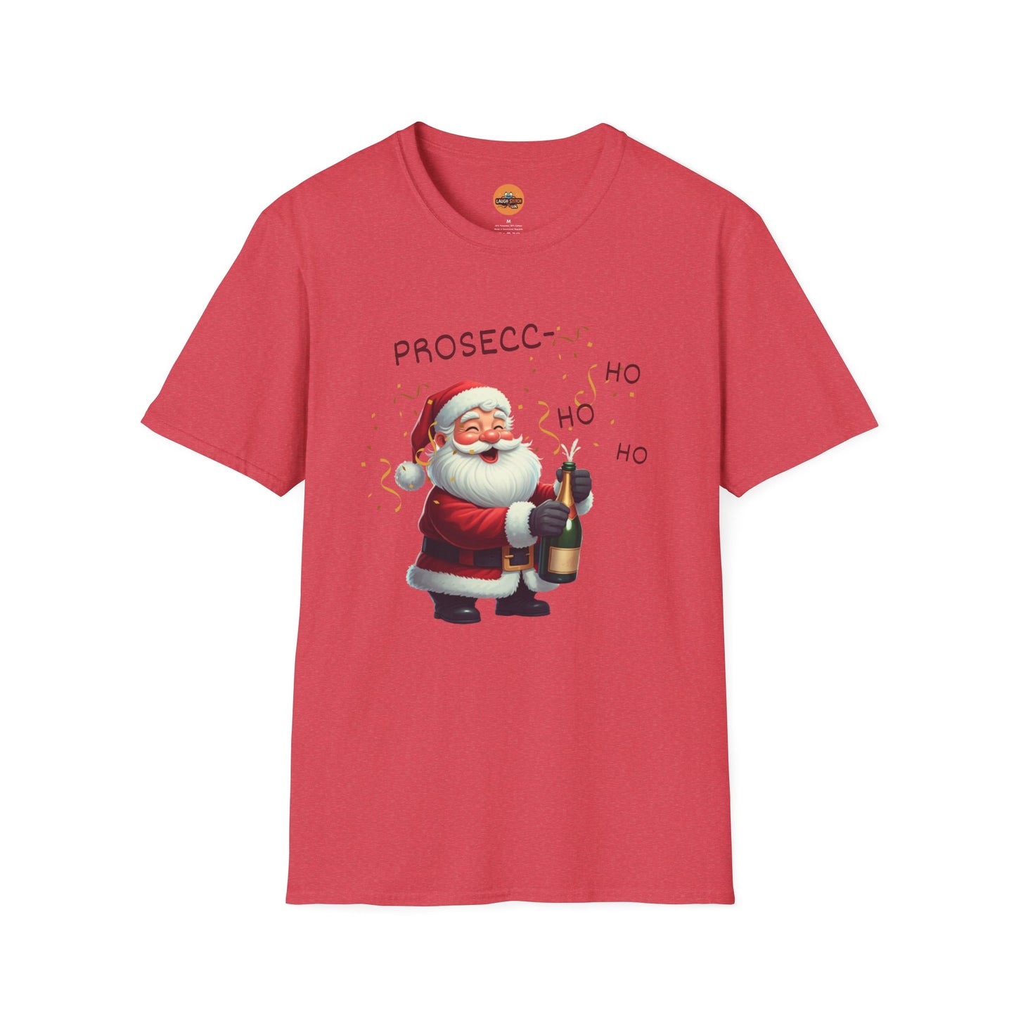 Prosecco-ho-ho-ho: Santa’s Bubbly Celebration T-Shirt