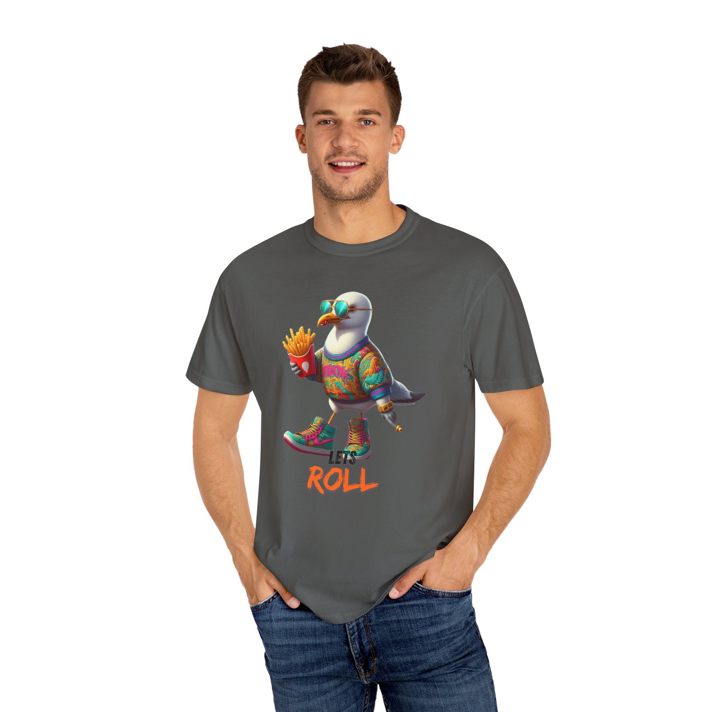 Fry Flock: Chill Seagull Shirt