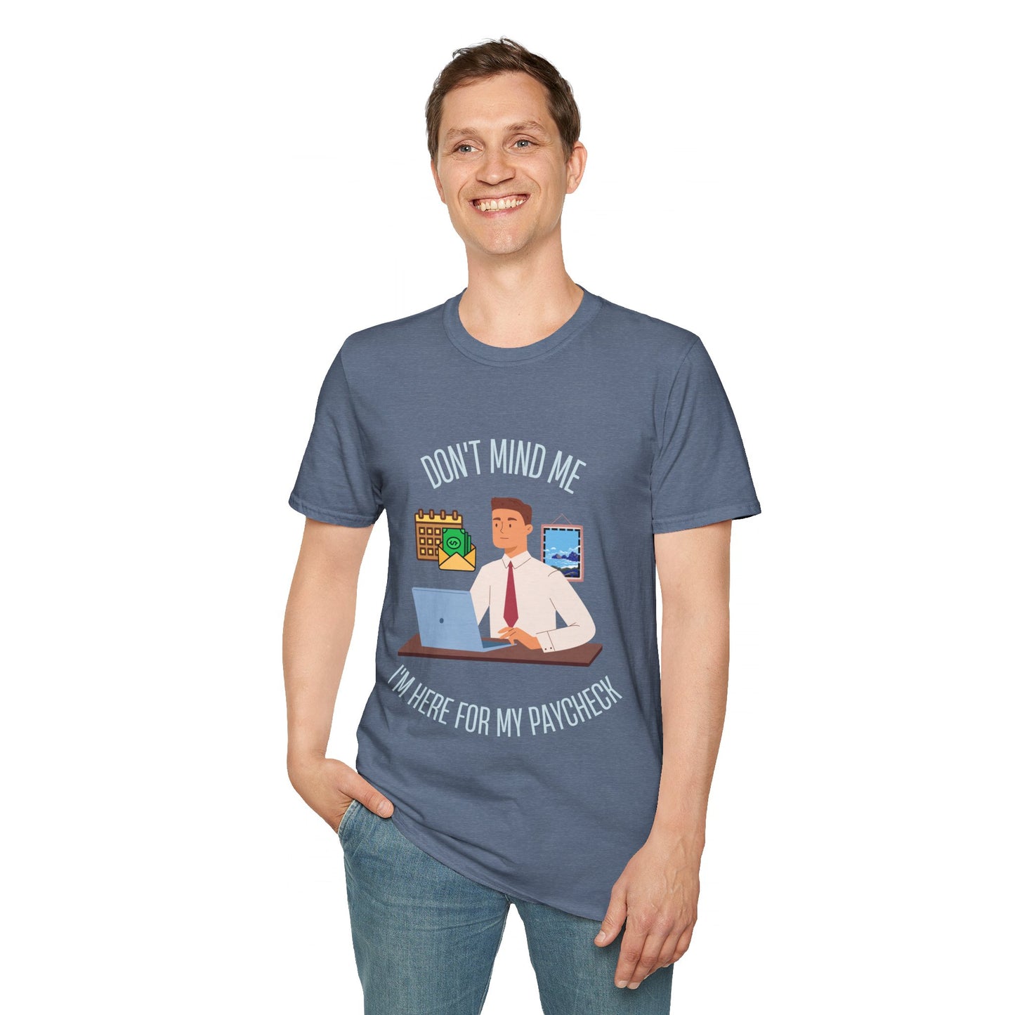 Payroll Pro: Men's Humorous Work Shirt