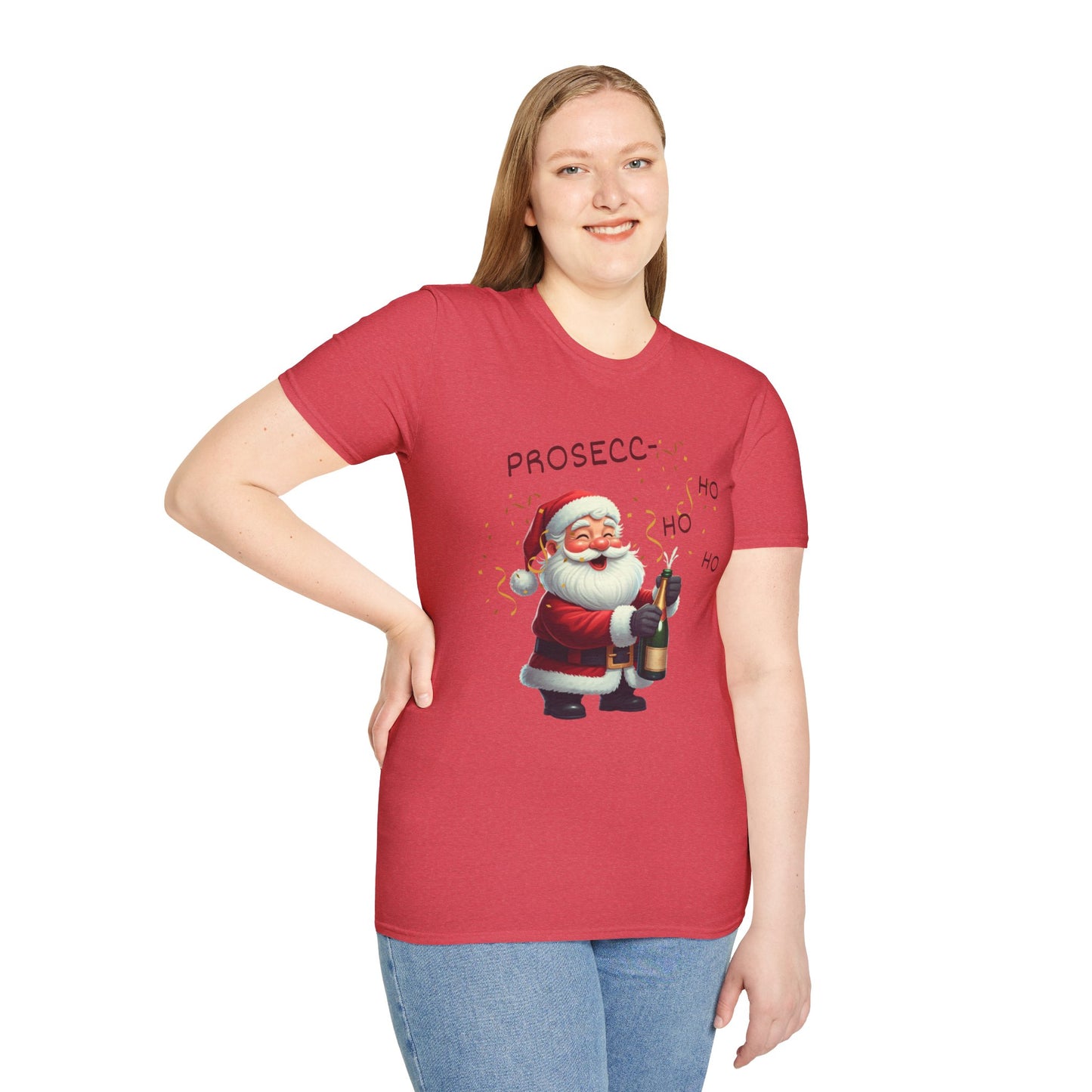 Prosecco-ho-ho-ho: Santa’s Bubbly Celebration T-Shirt