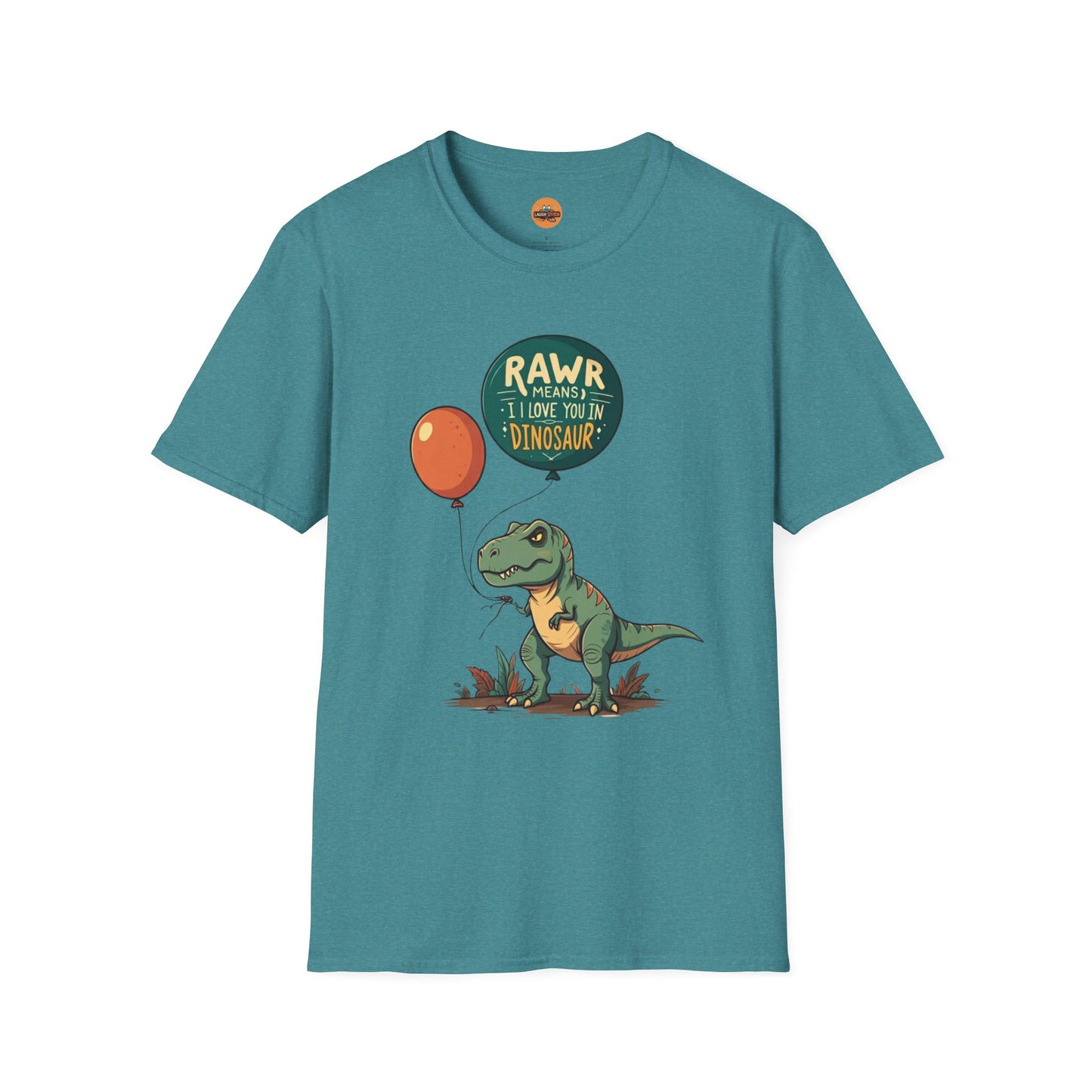 T-Rex Love: Rawr Means I Love You T-Shirt