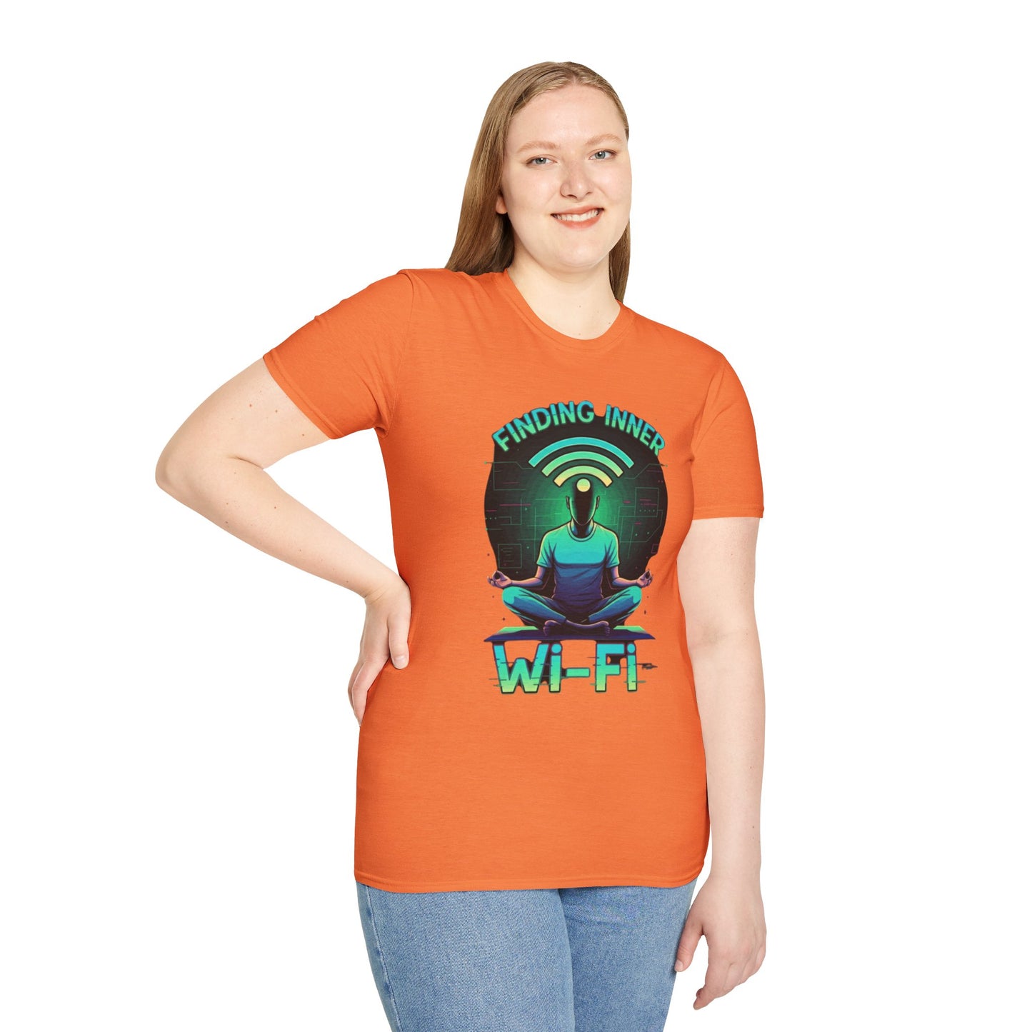 Zen Connection: Finding Inner Wi-Fi T-Shirt