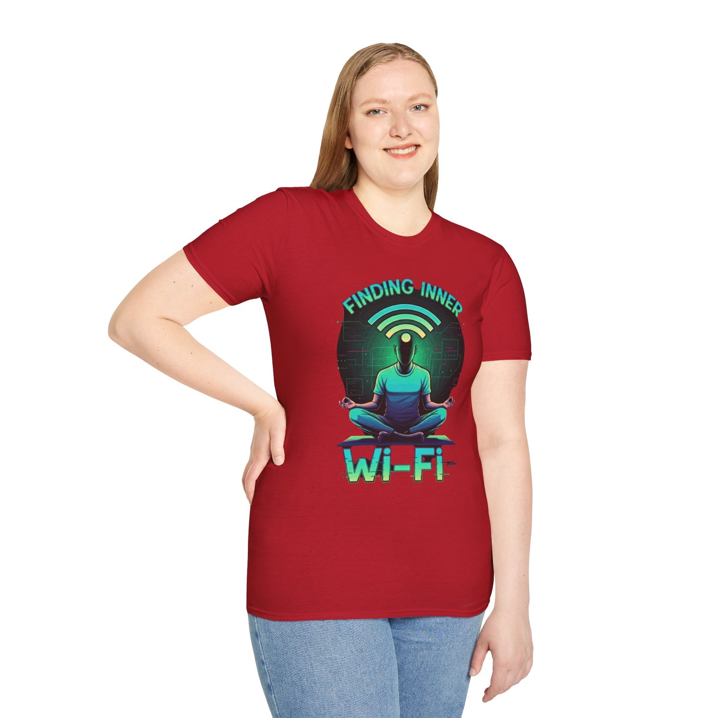 Zen Connection: Finding Inner Wi-Fi T-Shirt