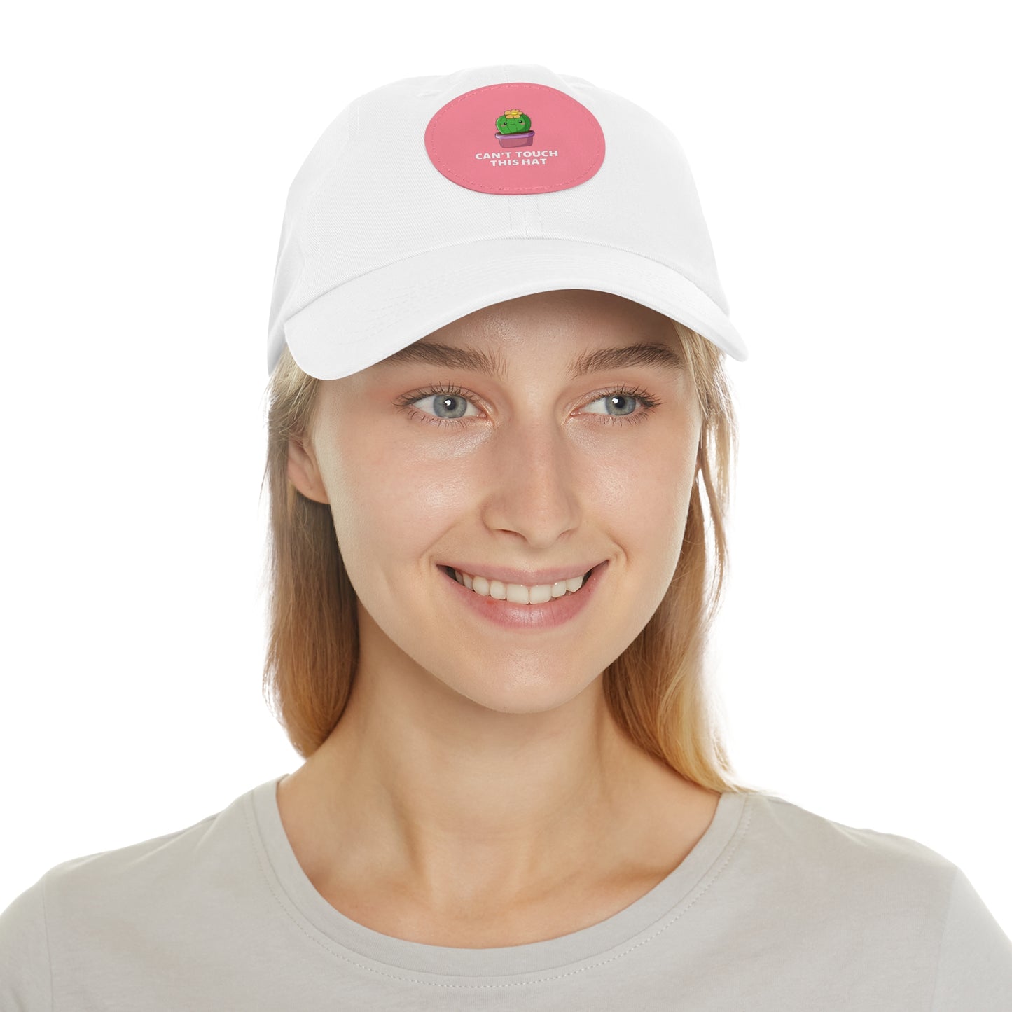 Can't Touch This Dad Hat with Leather Patch