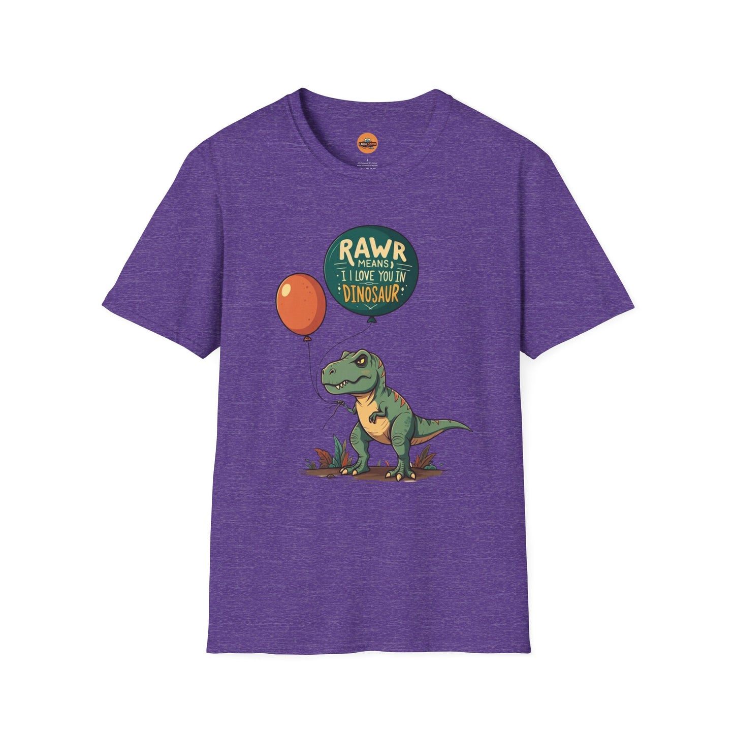 T-Rex Love: Rawr Means I Love You T-Shirt