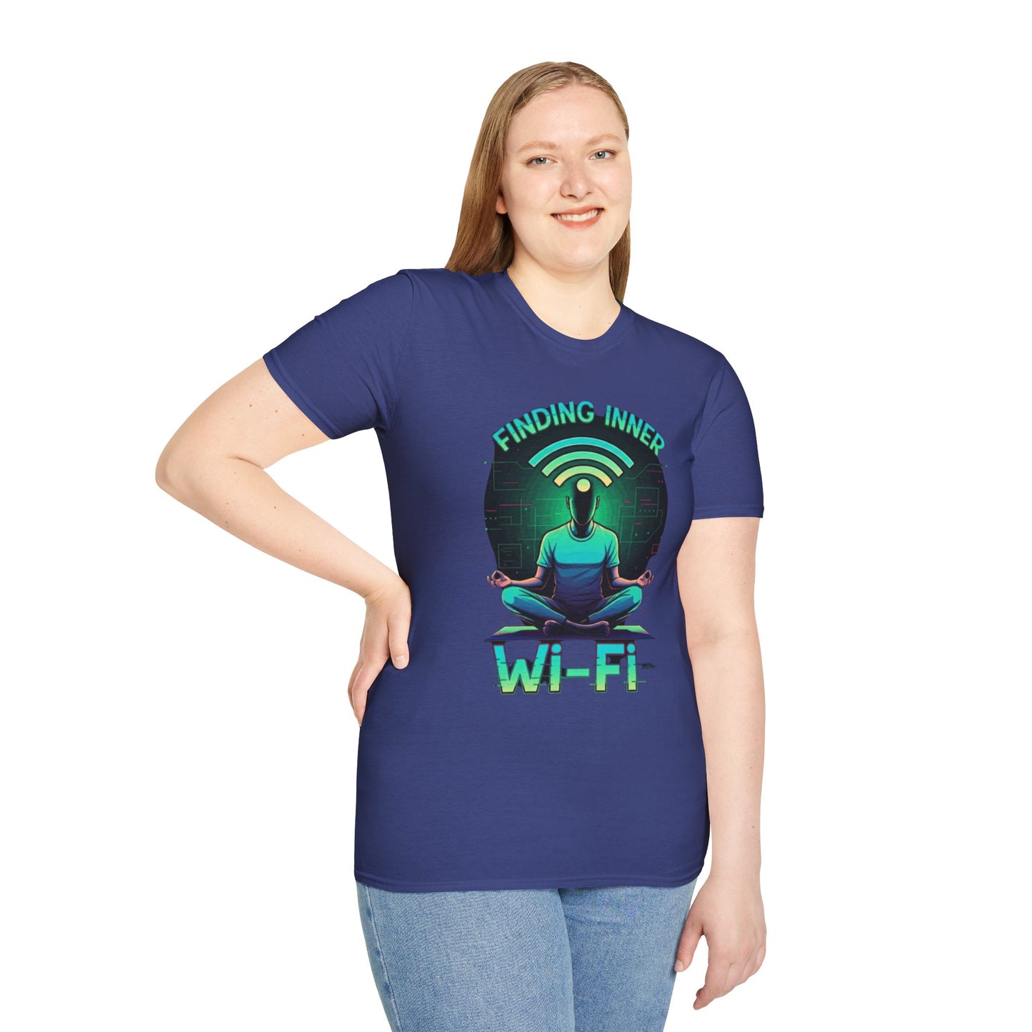 Zen Connection: Finding Inner Wi-Fi T-Shirt