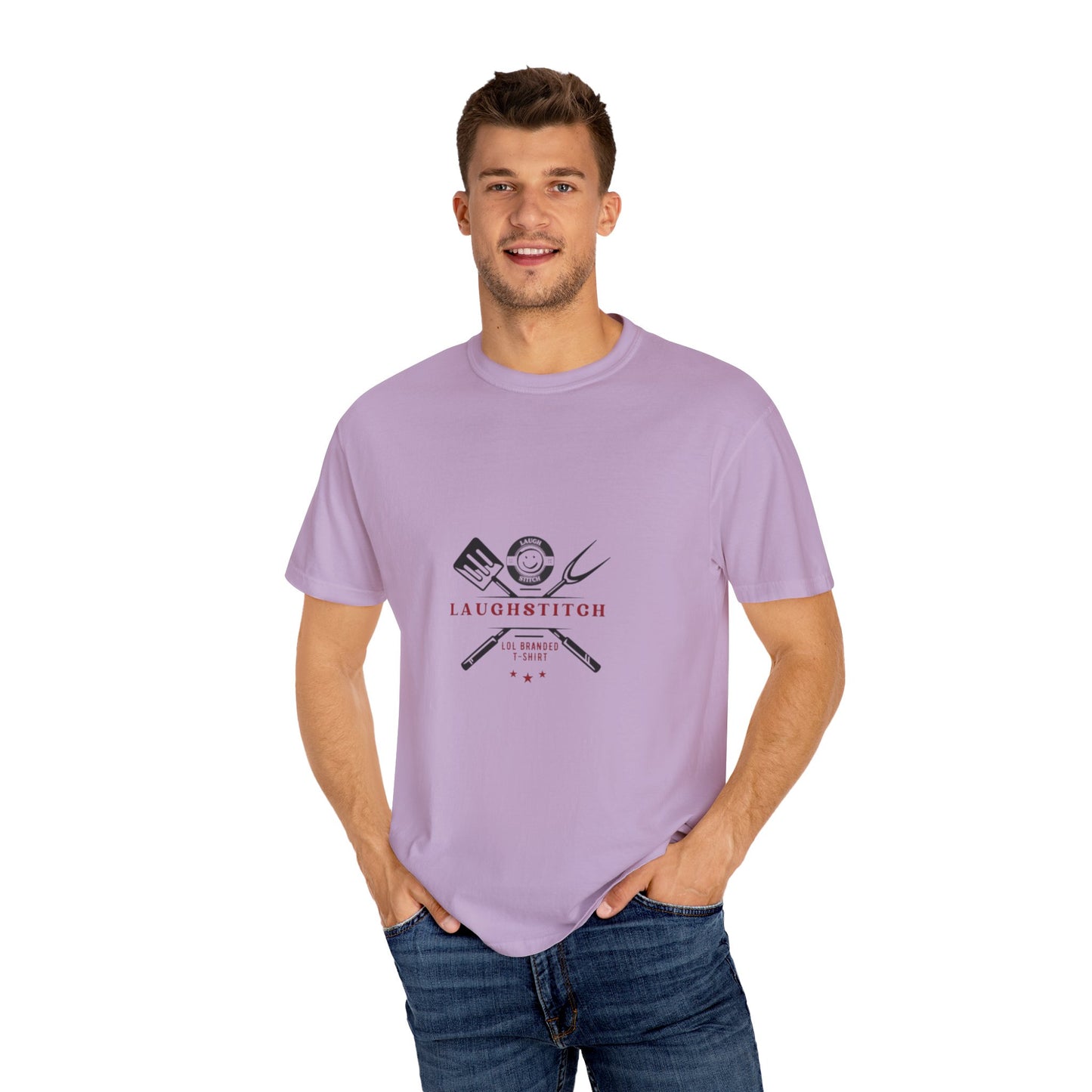 Laugh Stitch LOL Branded Unisex T-Shirt - Laugh Out Loud Fashion